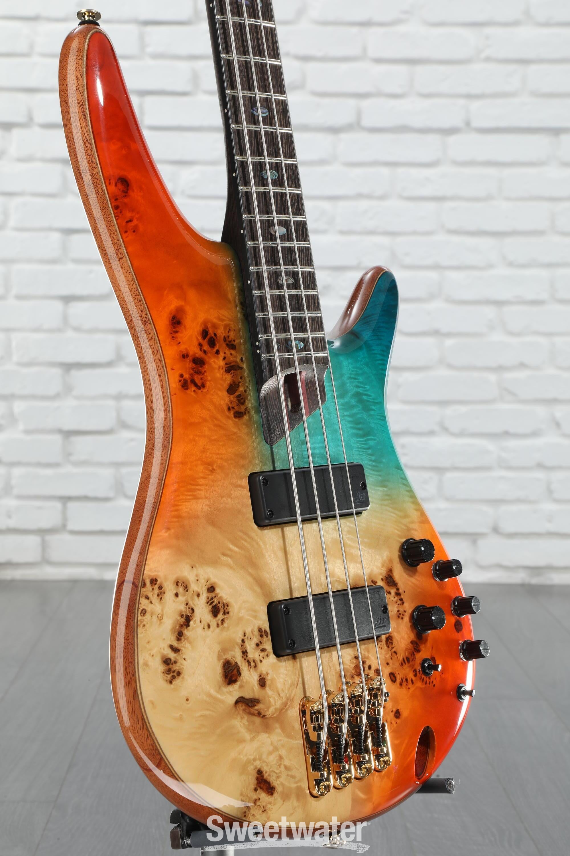 Ibanez Premium SR1600D Bass Guitar - Autumn Sunset Sky