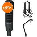 Photo of Electro-Voice RE20 Dynamic Broadcast Microphone with Boom Arm - Black