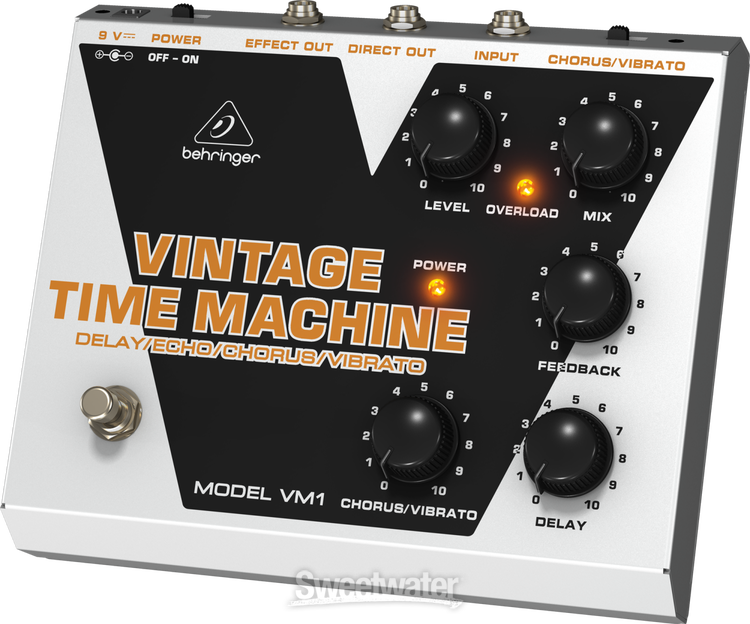 Behringer Vintage Time Machine VM1 Delay Pedal | Sweetwater