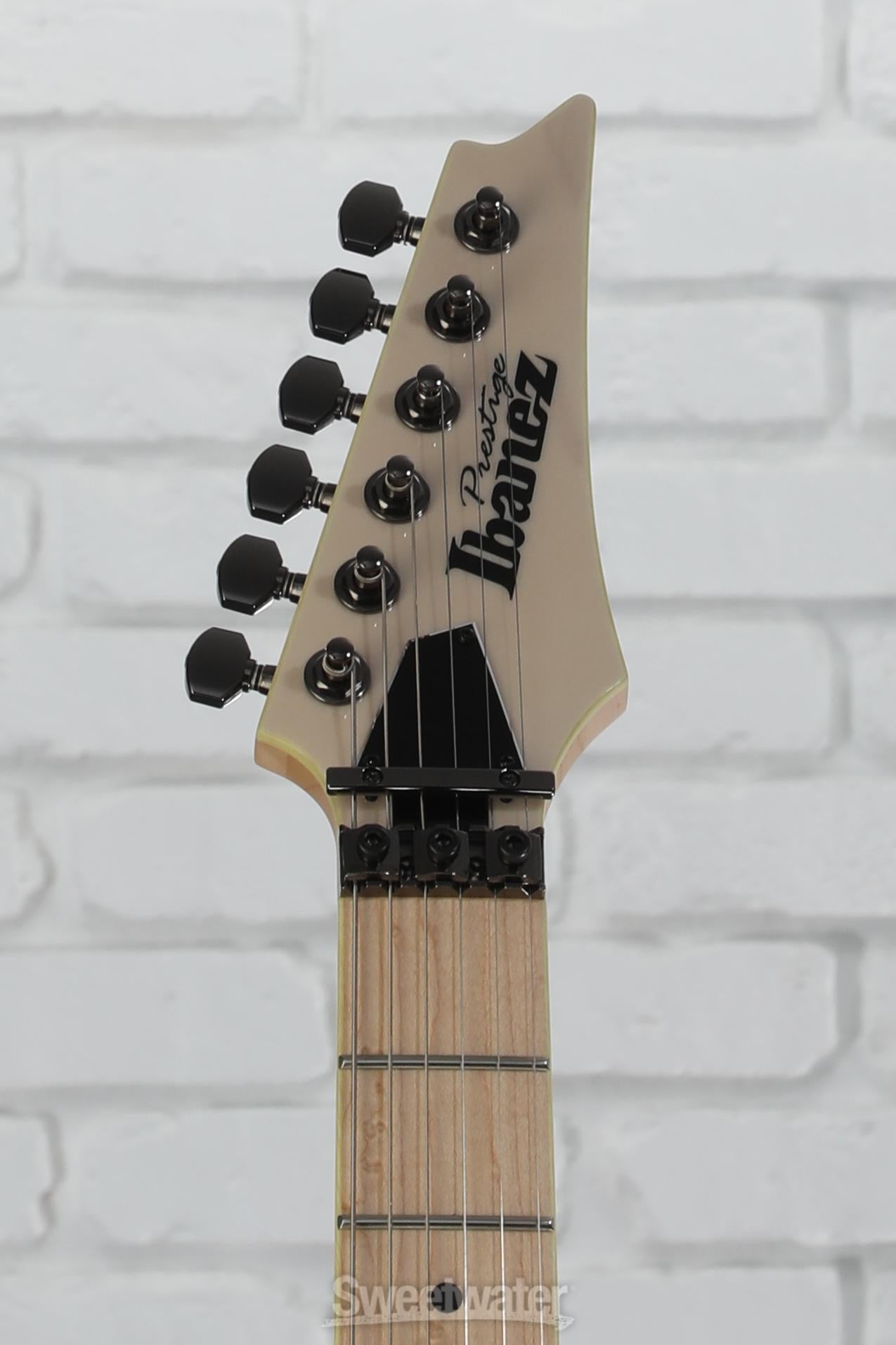 sws117！　Ibanez prestige RG652AHM Ibanez Prestige RG652AHM - Nebula Green Burst | Sweetwater