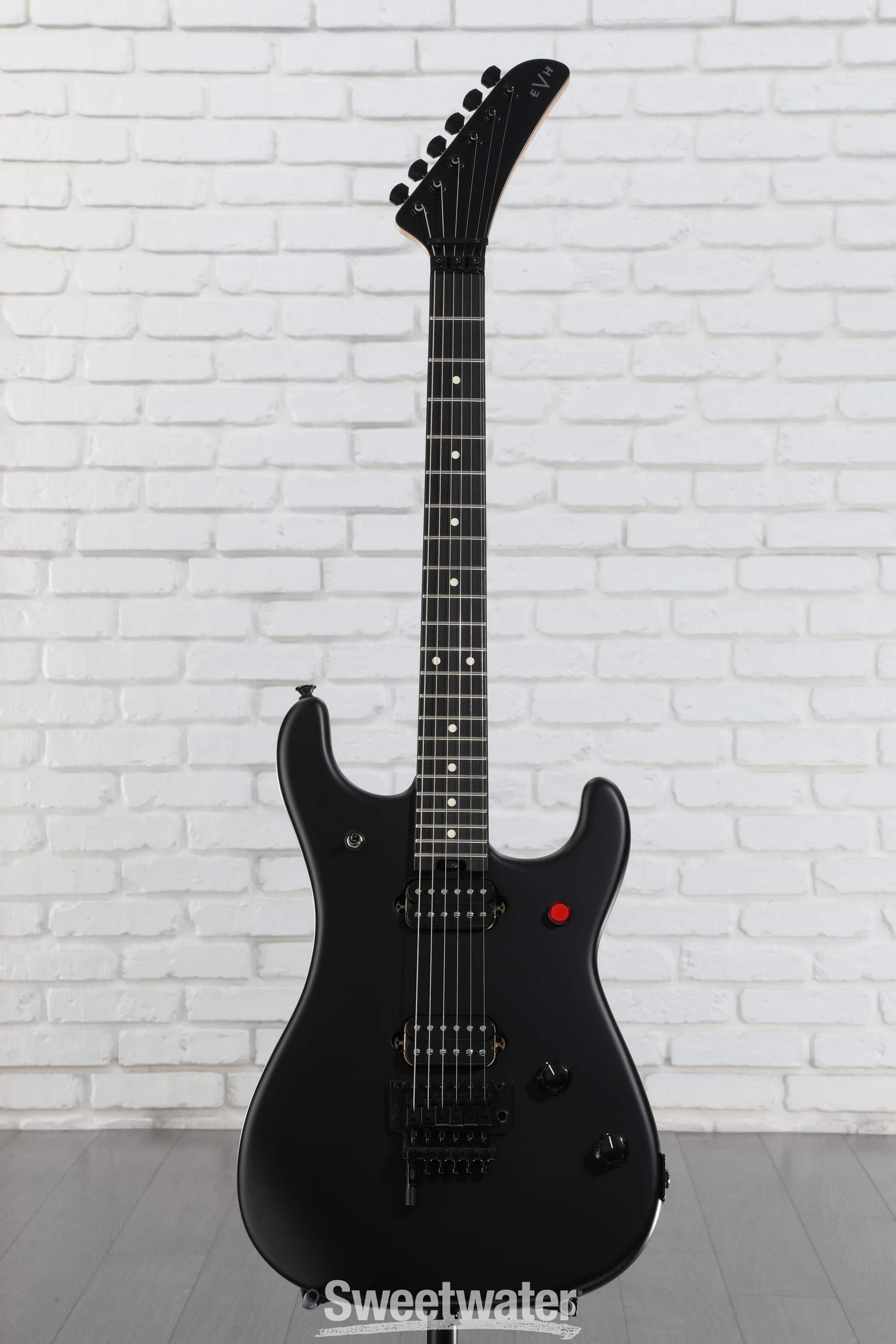 ギター EVH 5150 Deluxe Black Burst 5150™ Series :: 5150® Series Deluxe Poplar Burl, Ebony