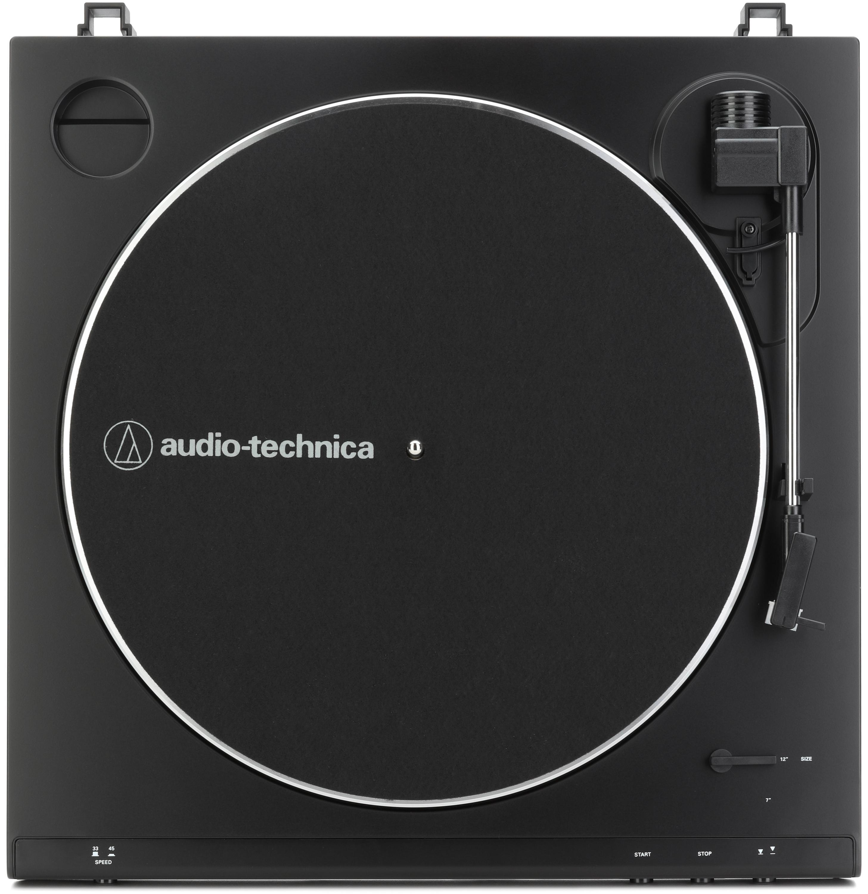 Audio-Technica AT-LP60X Automatic Belt-Drive Turntable - Black