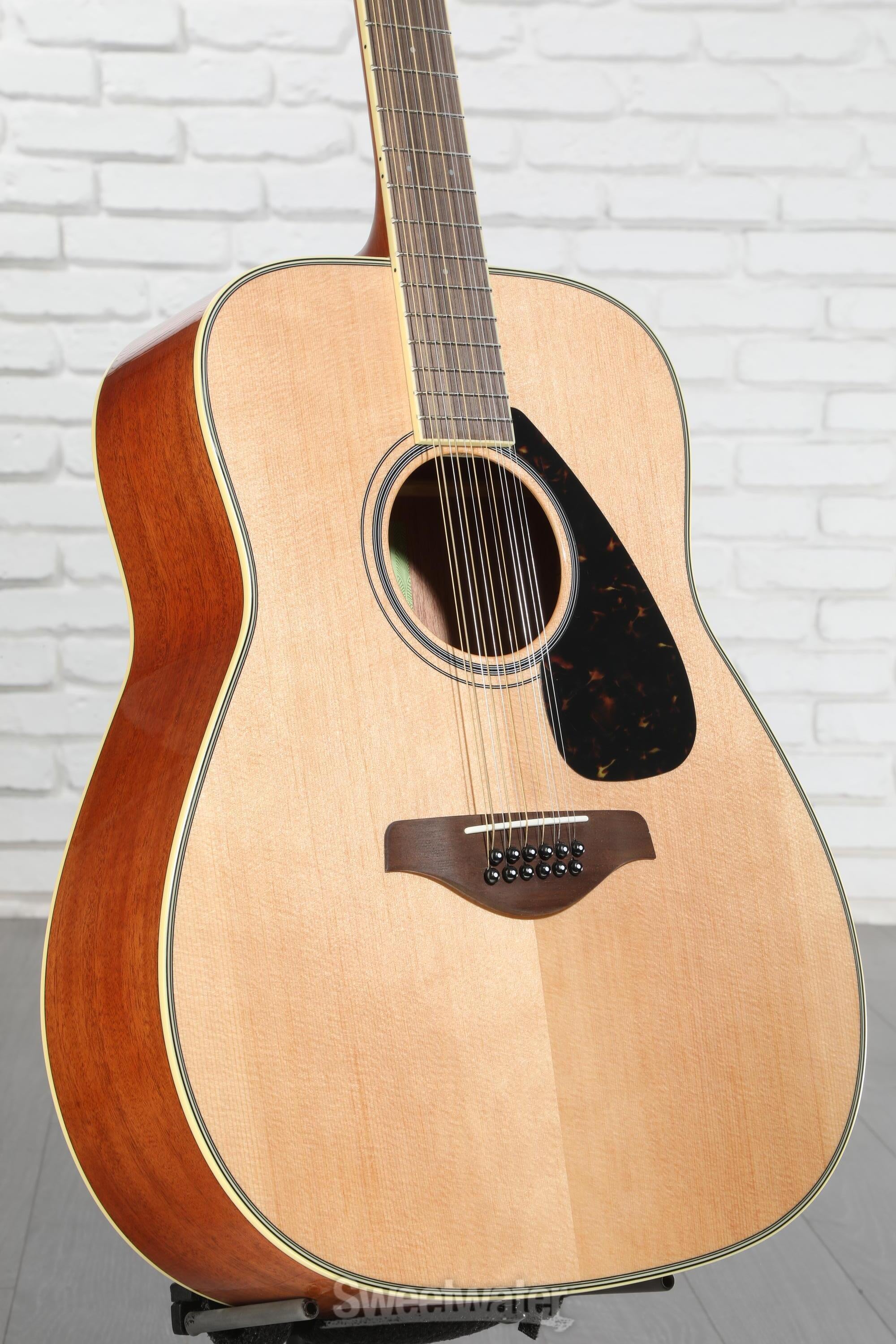 Yamaha FG820-12 12-string Acoustic Guitar - Natural | Sweetwater