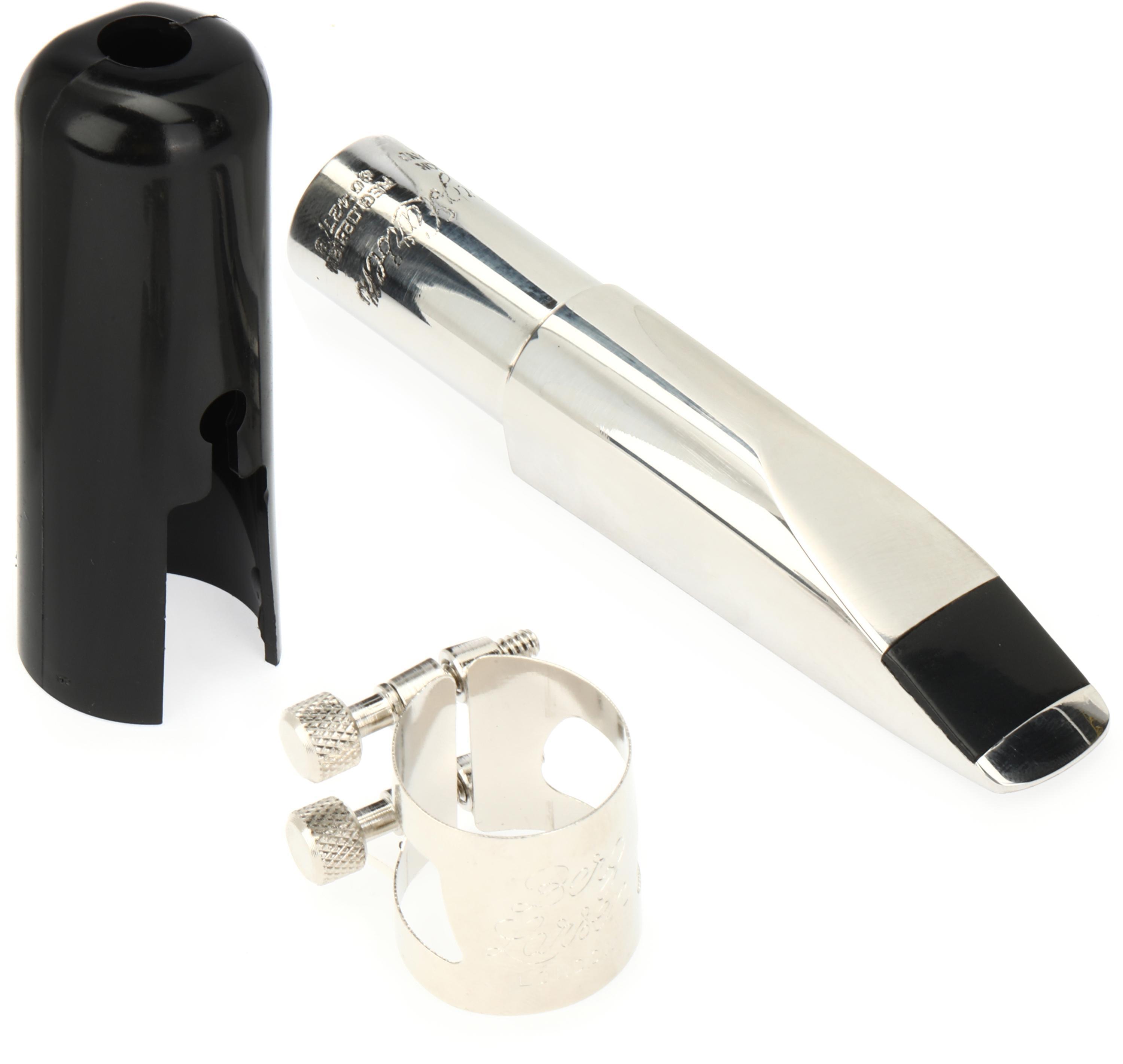 Photo of Berg Larsen Vintage Stainless Steel Tenor Saxophone Mouthpiece - 100/0M