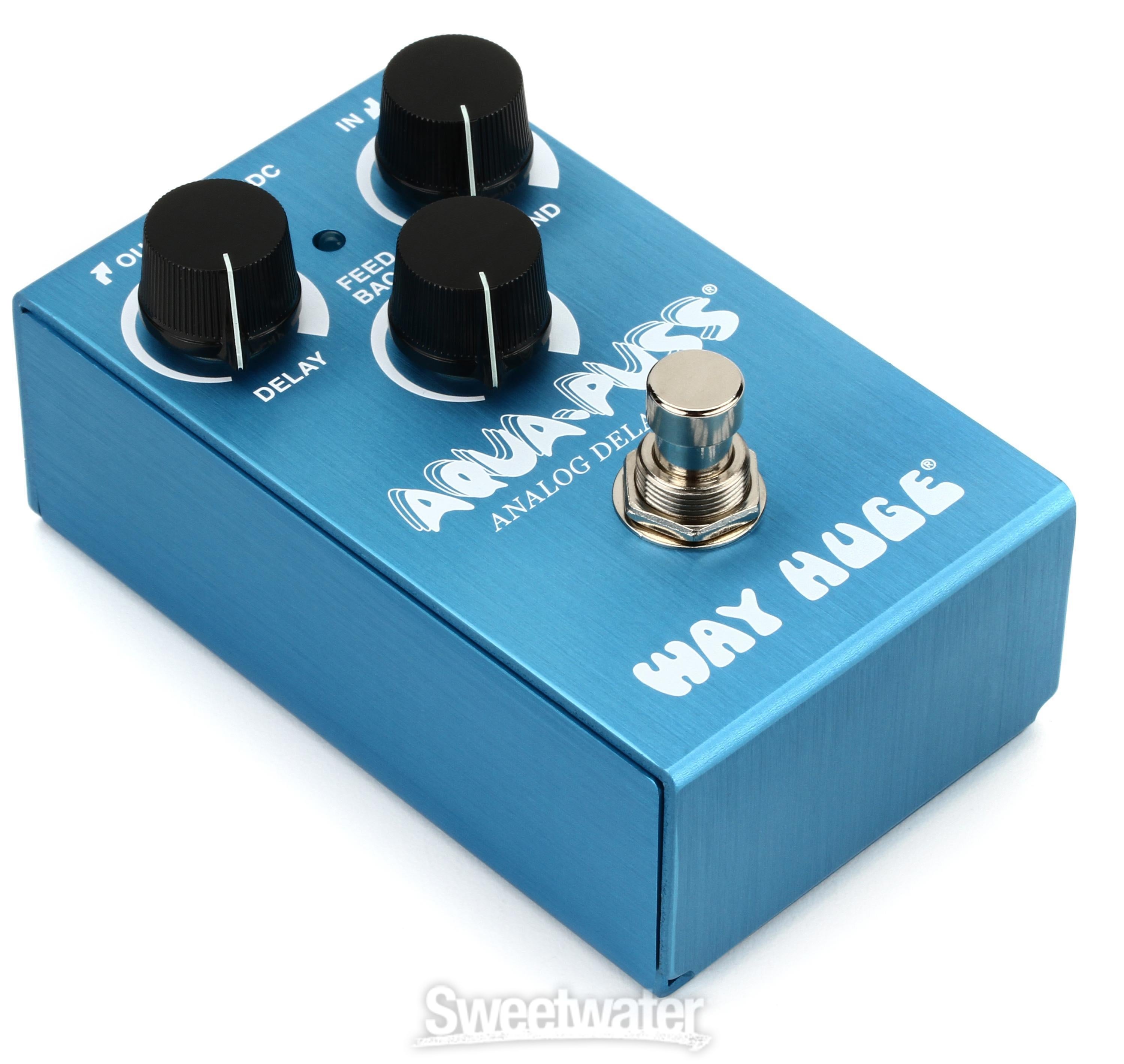 Way Huge Smalls Aqua Puss Analog Delay Pedal Reviews | Sweetwater