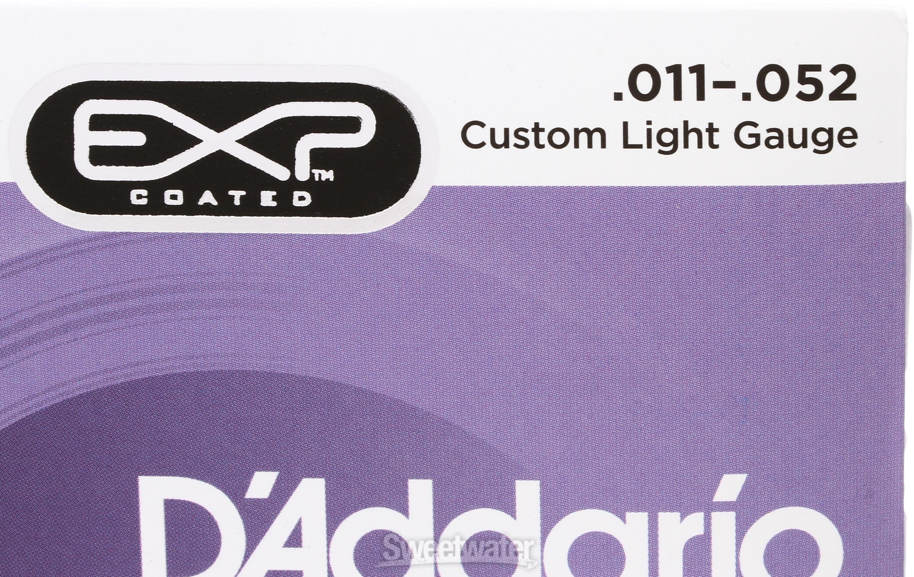 D Addario EXP26 Coated Phosphor Bronze Acoustic Guitar Strings