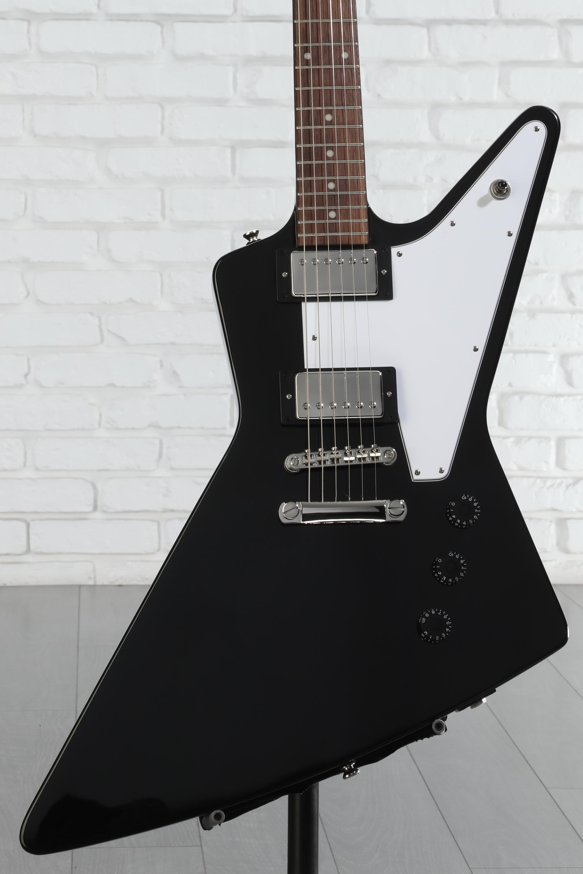 epiphone Explorer Ebony エクスプローラー Epiphone Epiphone Explorer – Gibson