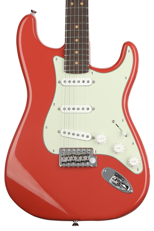 Fender American Professional II GT11 Stratocaster Electric Guitar - Fiesta  Red, Sweetwater Exclusive