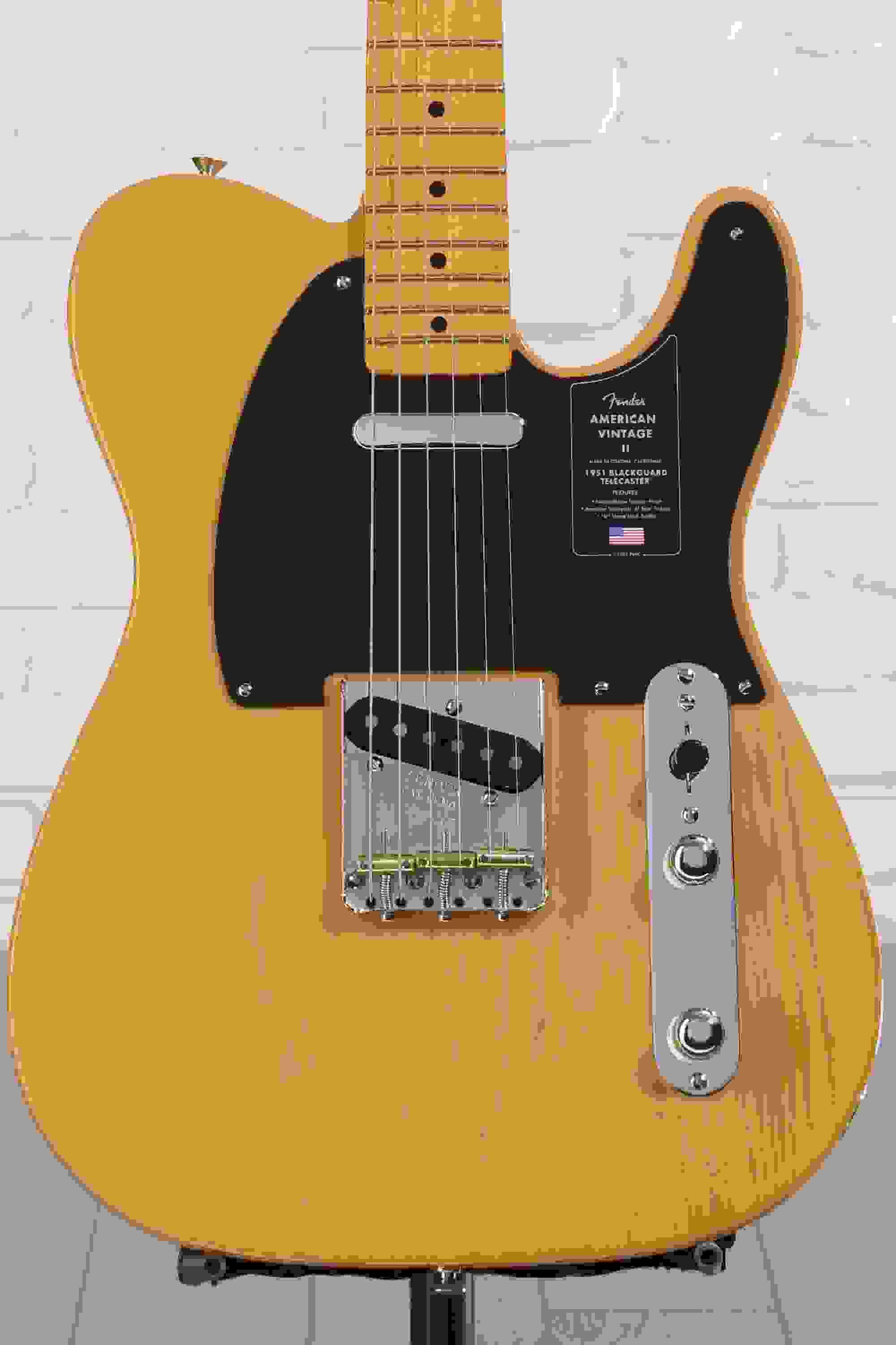 Fender American Vintage II 1951 Telecaster Electric Guitar - Butterscotch Blonde