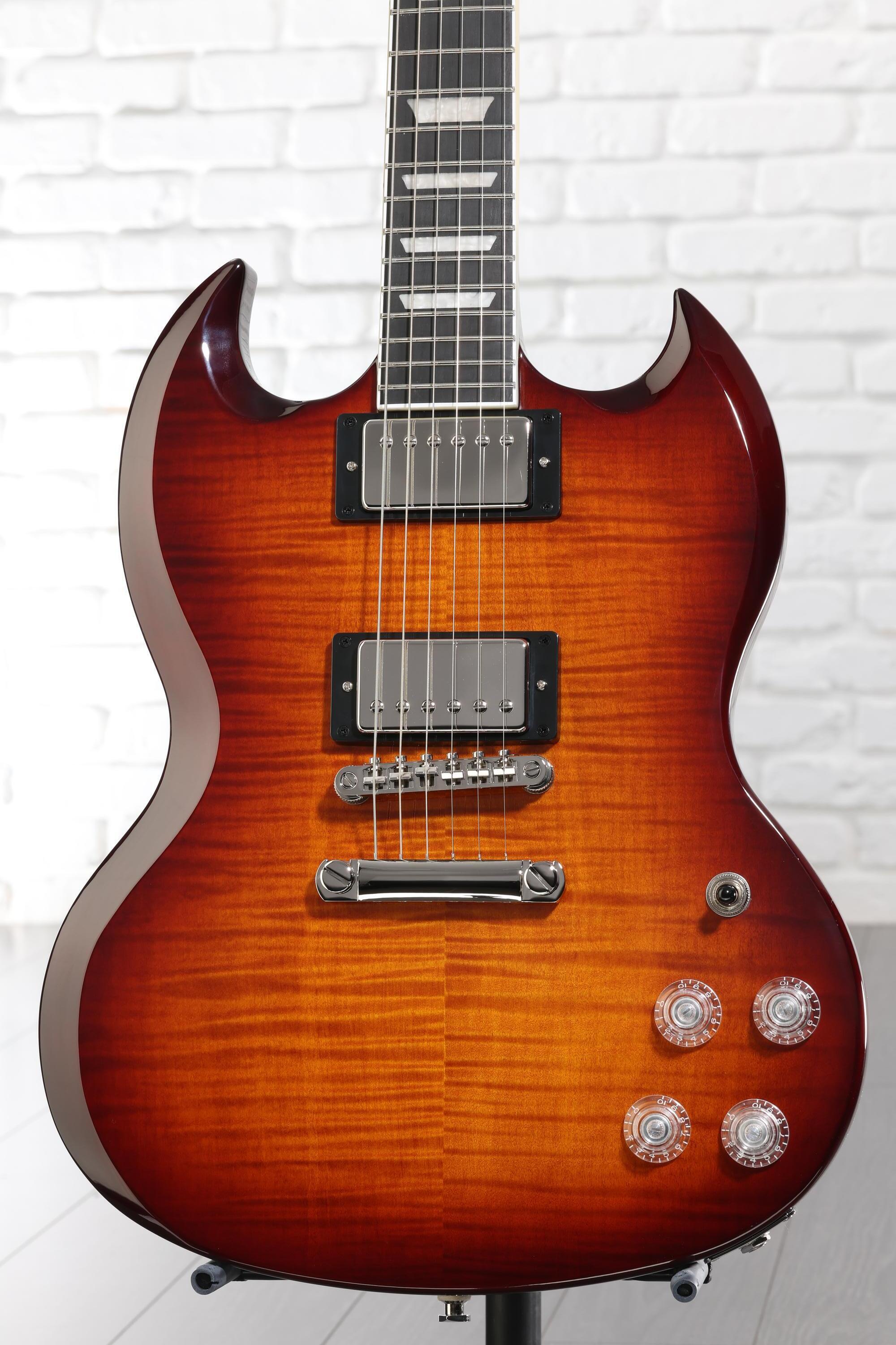 Epiphone SG Modern Figured Electric Guitar - Mojave Burst | Sweetwater