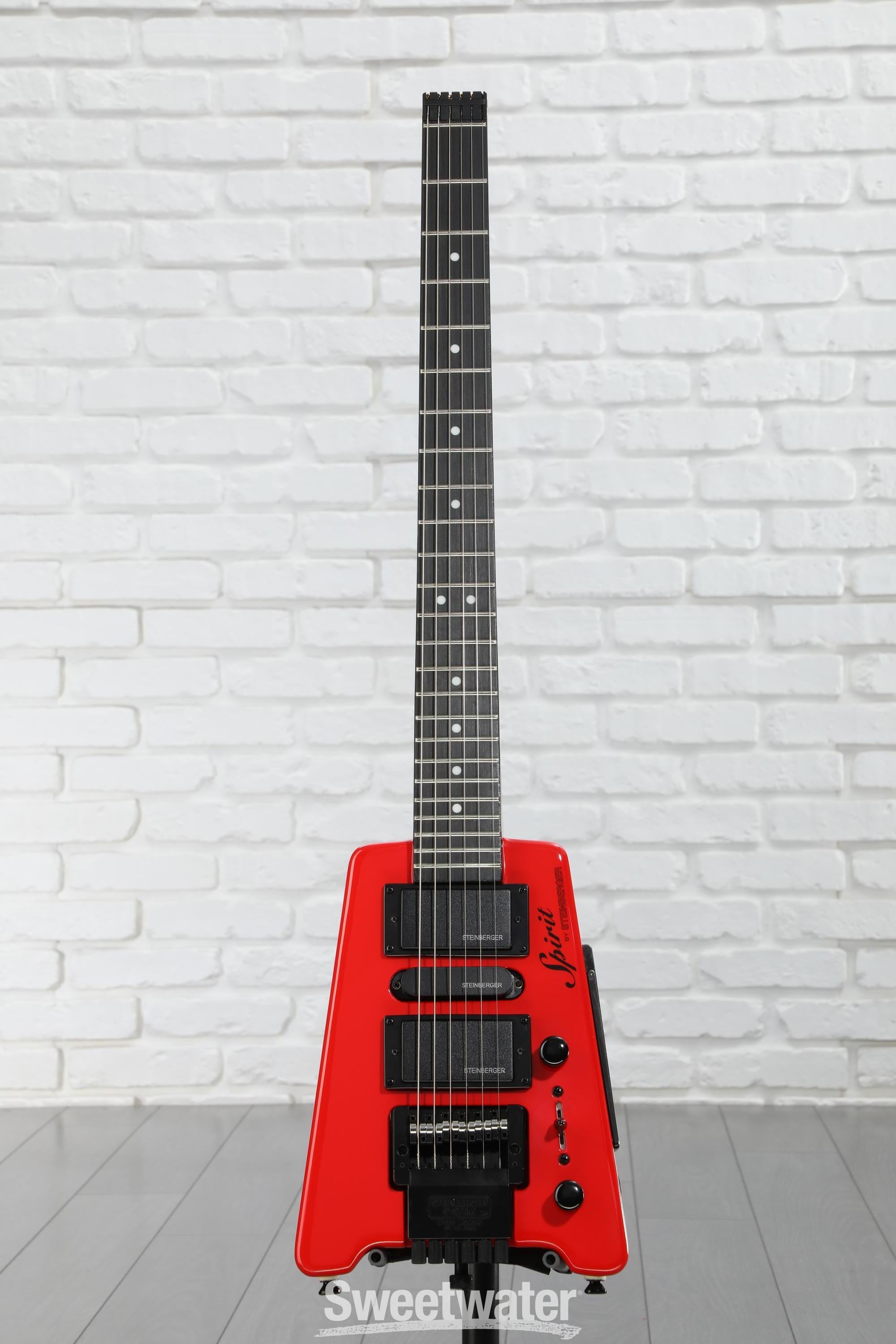 Steinberger Spirit GT-PRO Deluxe Electric Guitar - Hot Rod Red