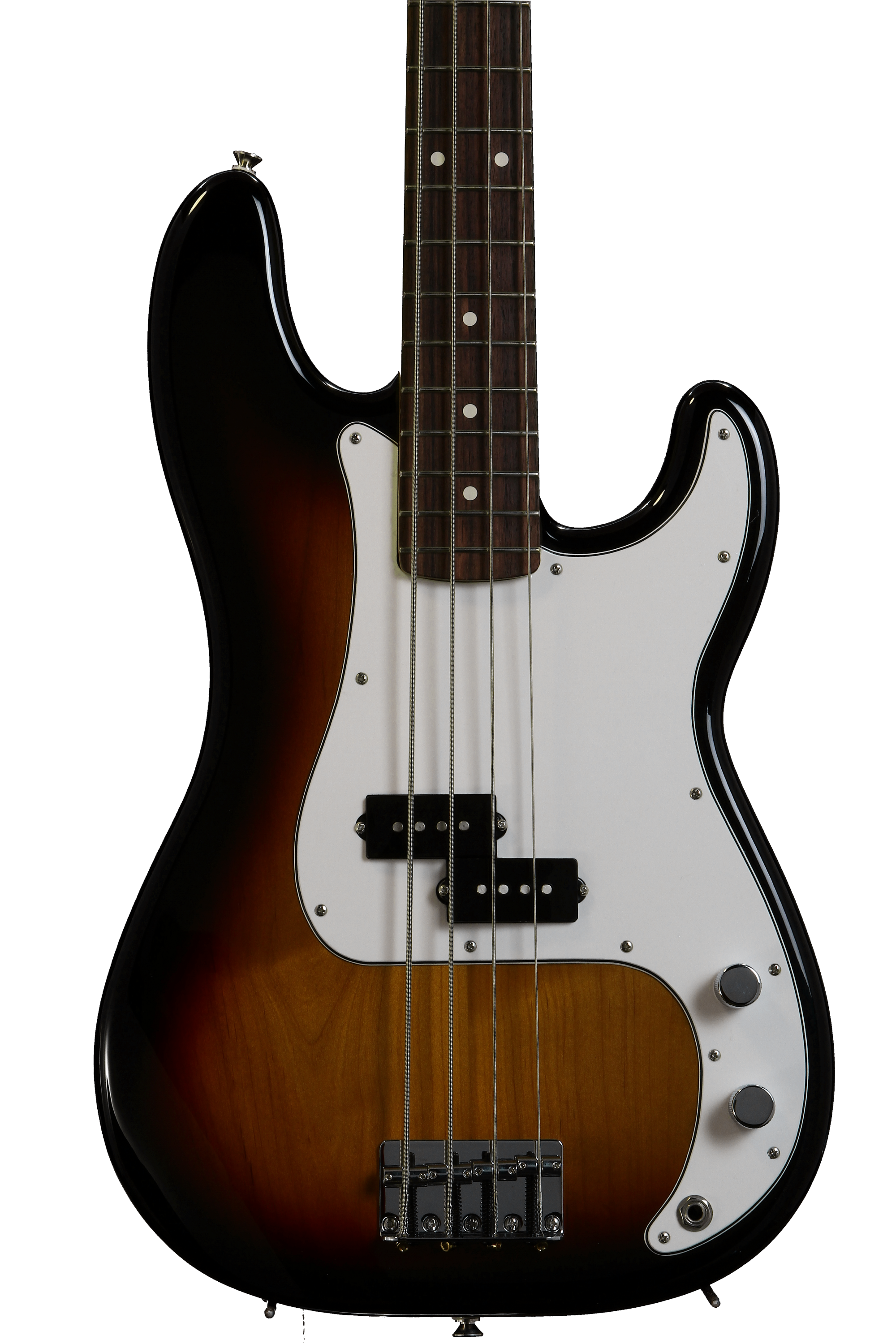 Fender Standard Precision Bass - Brown Sunburst with Rosewood Fingerboard