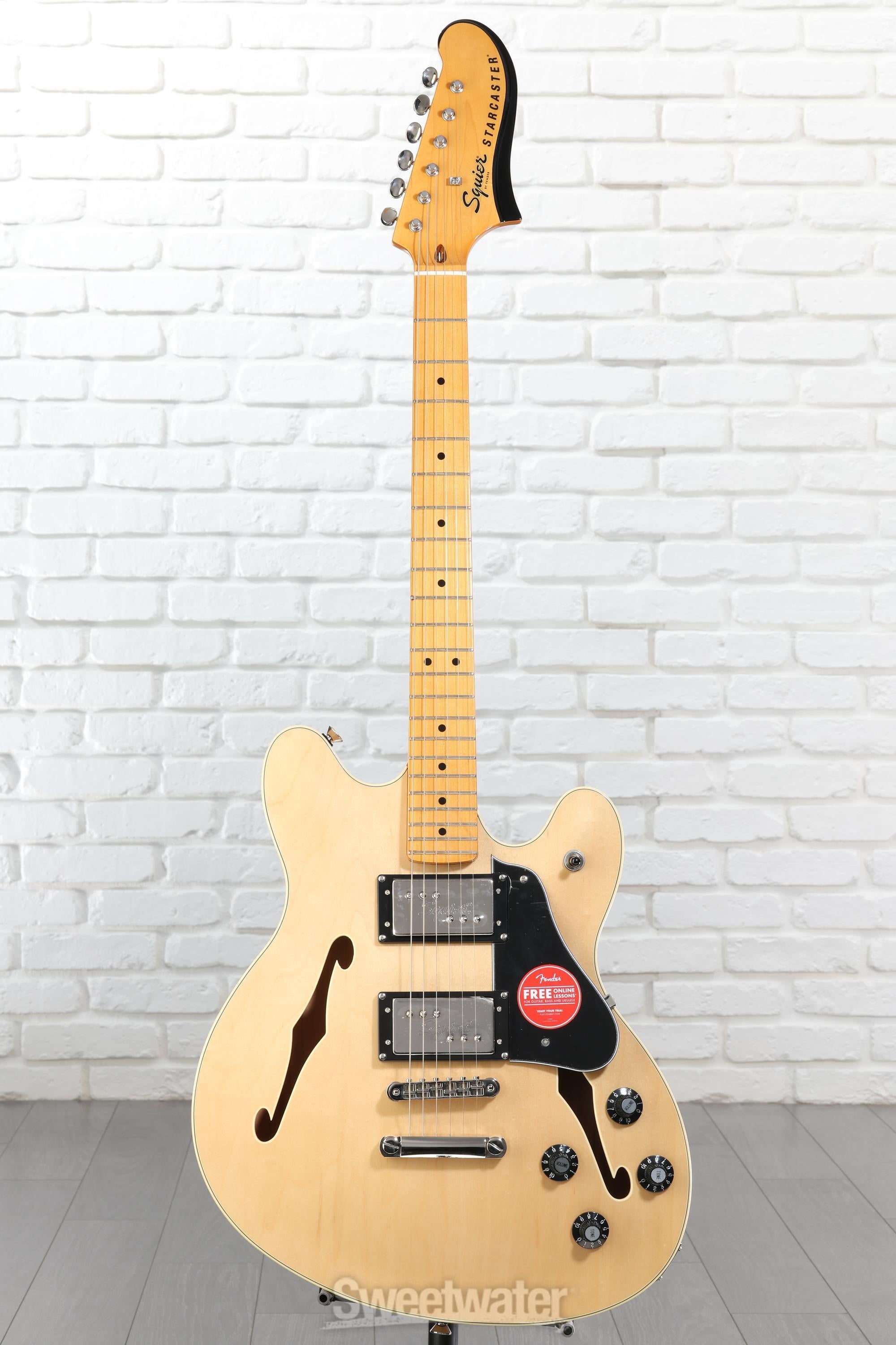 Squier Classic Vibe Starcaster - Natural | Sweetwater