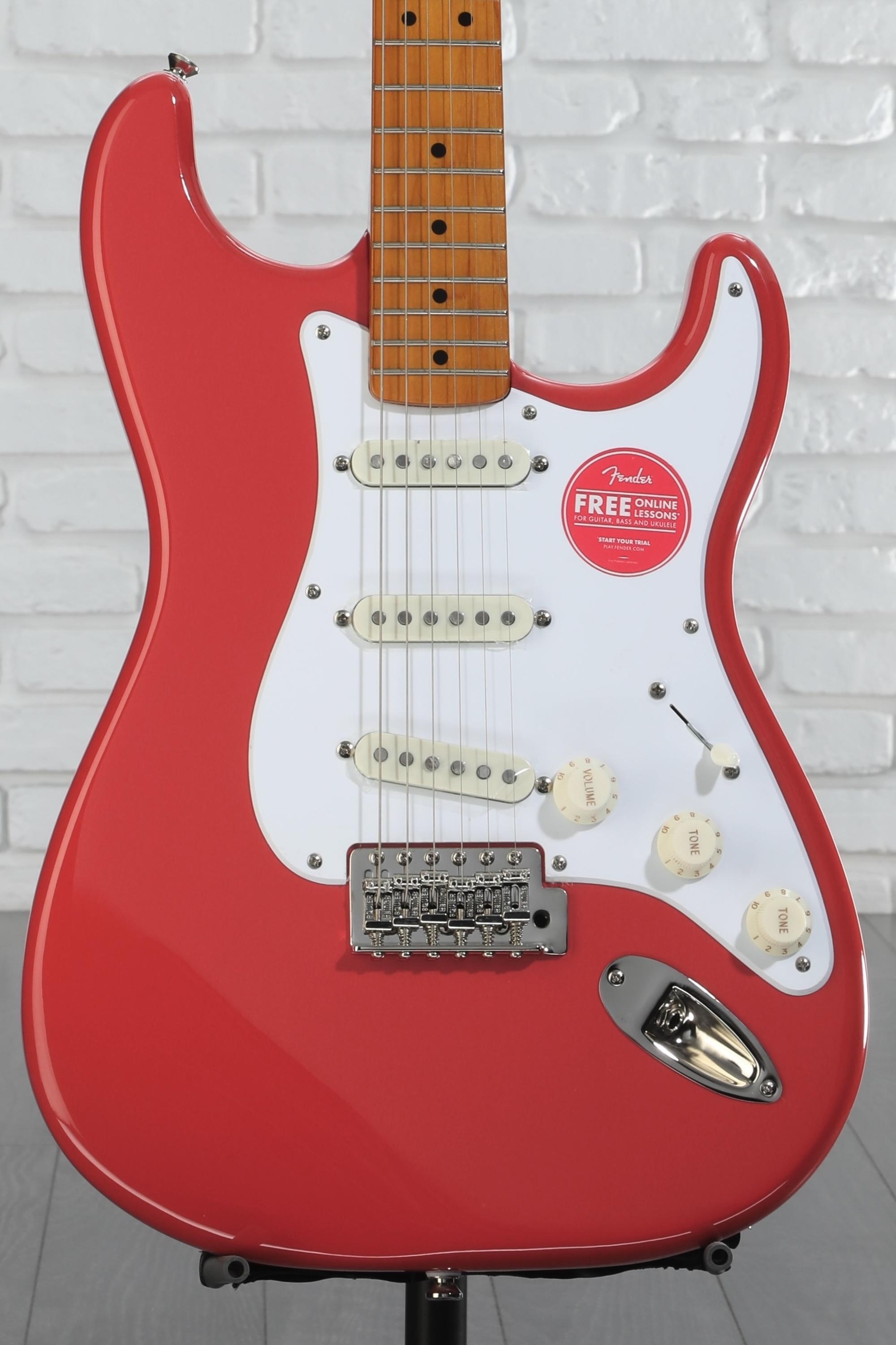 ベース Squier classic vibe PB Fiesta Red DISC Squier by Fender Classic Vibe Precision Bass 60's