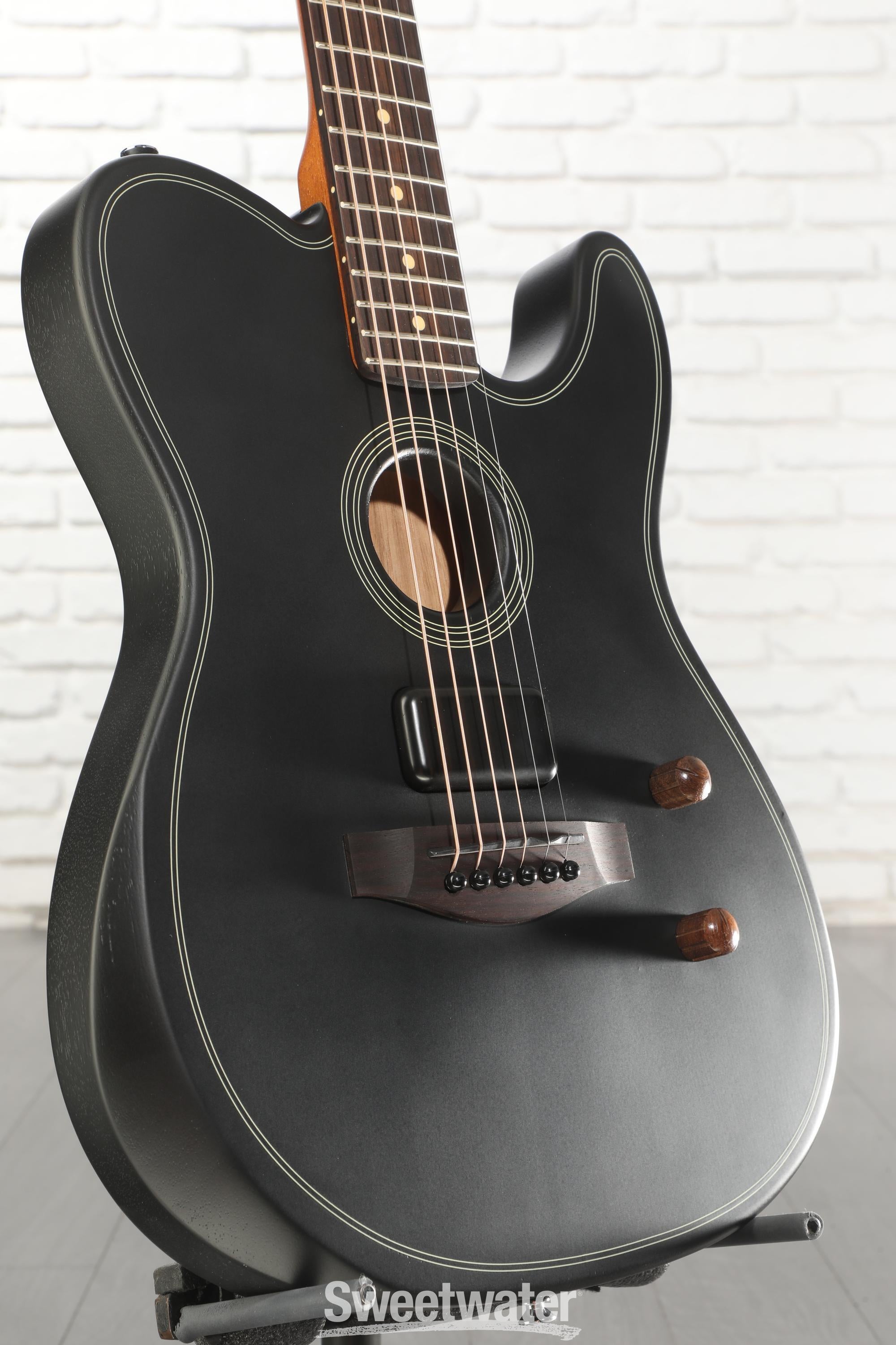 Photo of Fender Acoustasonic Standard Telecaster Acoustic-electric Guitar - Black