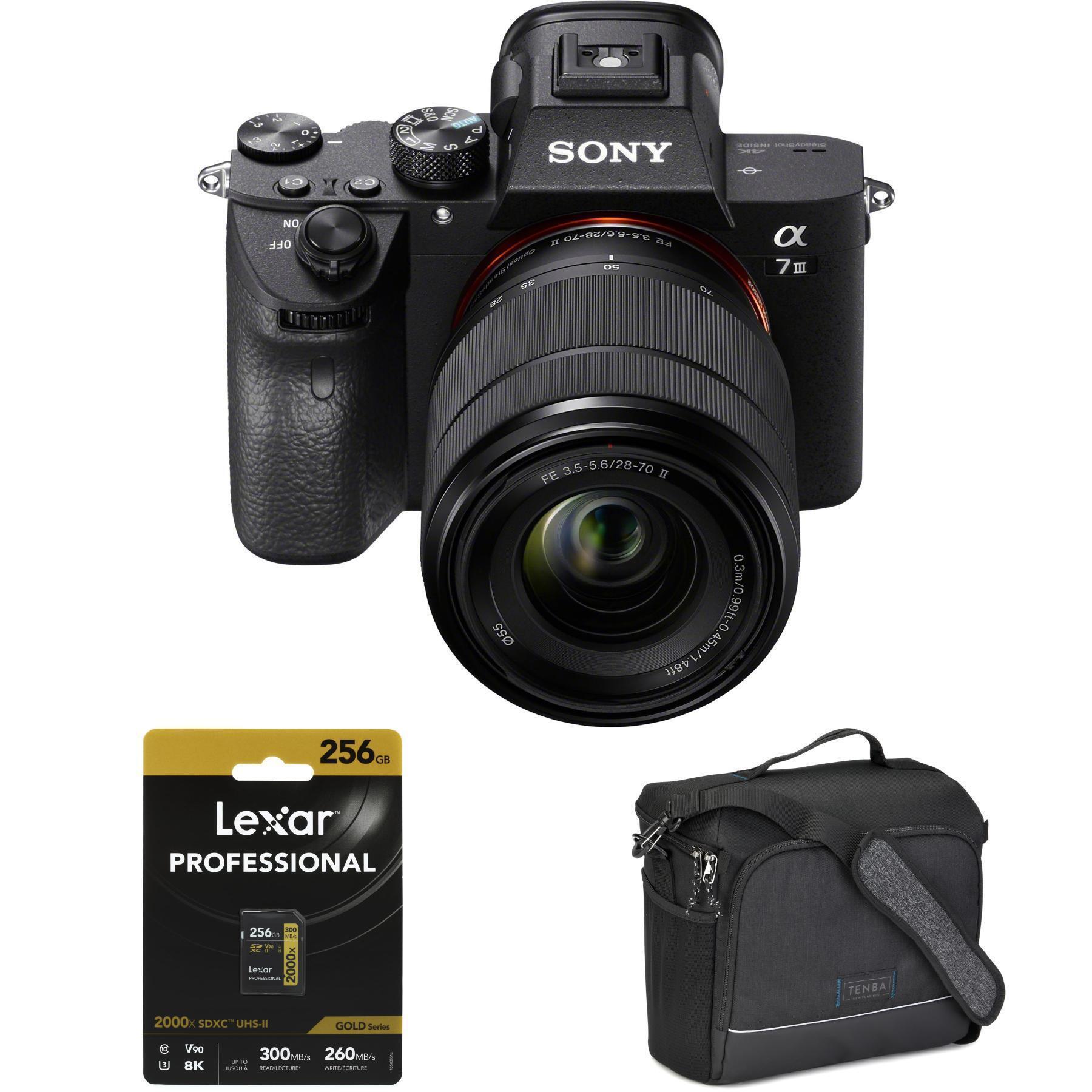 Sony Alpha 7 III Camera Kit with SEL28702 OSS II 28-70mm F/3.5