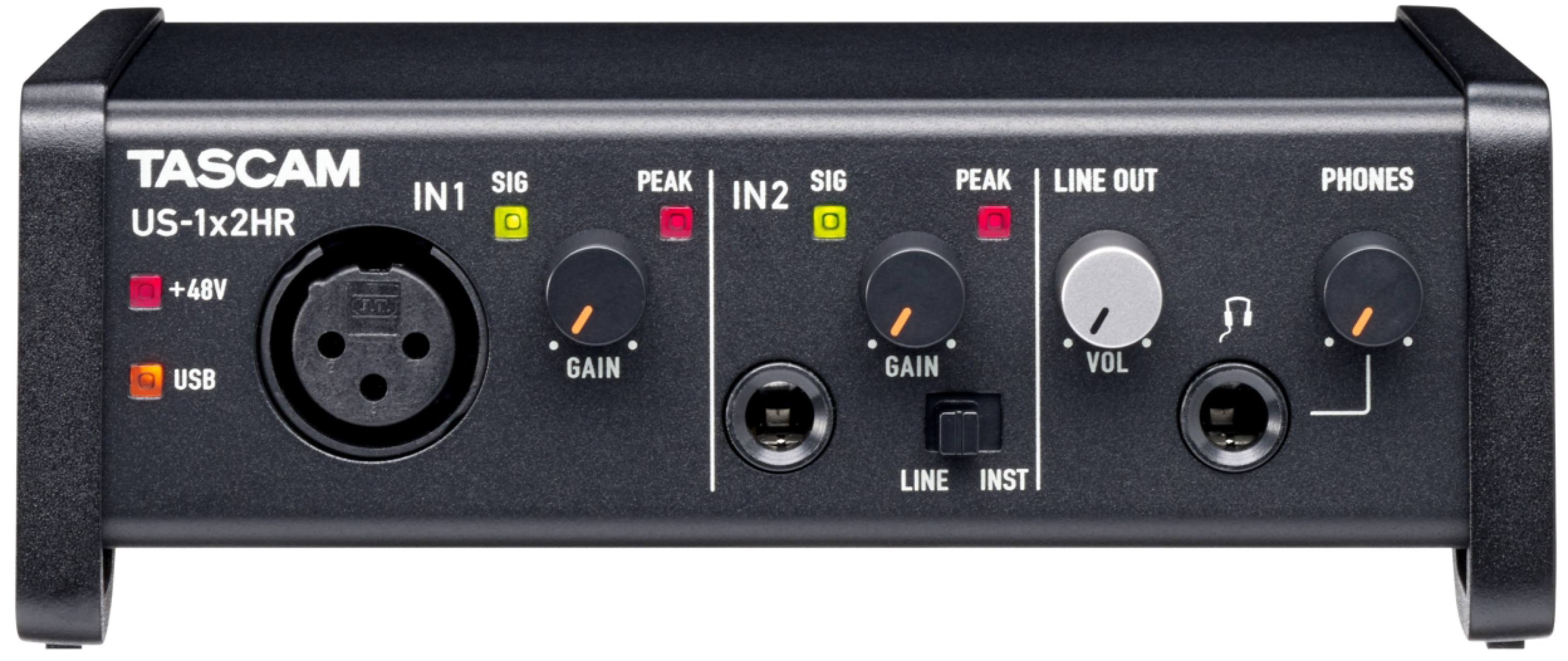 TASCAM US-1x2HR USB Audio Interface | Sweetwater