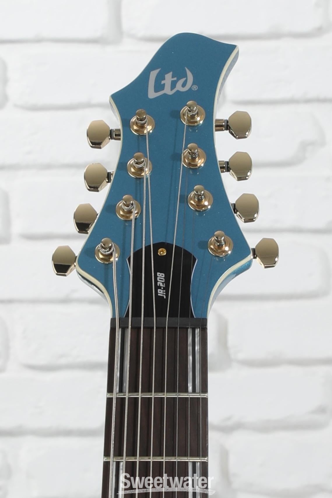 ESP LTD Javier Reyes JR-208 - Pelham Blue