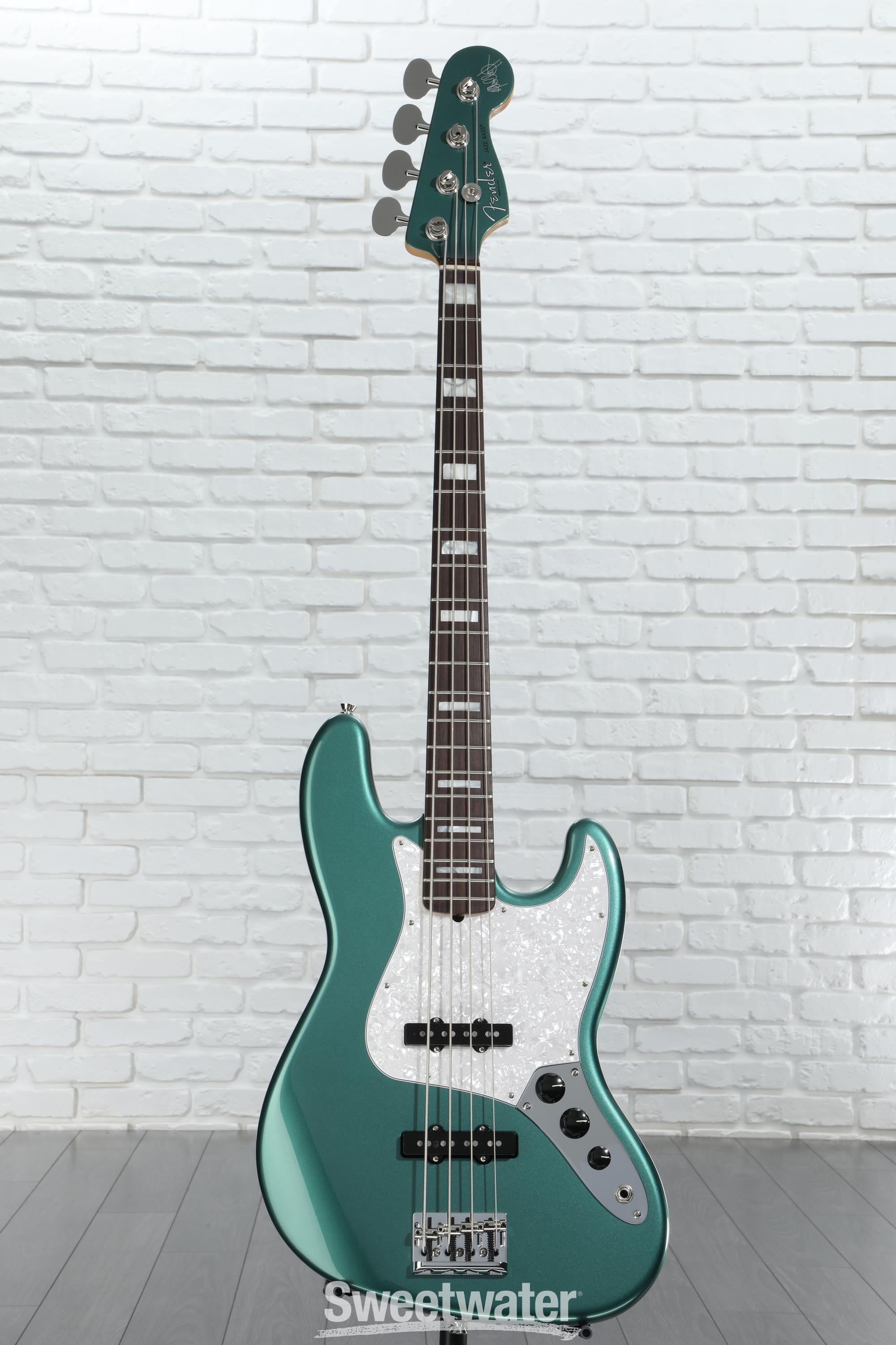 Fender Player II Jazz Bass - Aquatone Blue w/ Hard Case