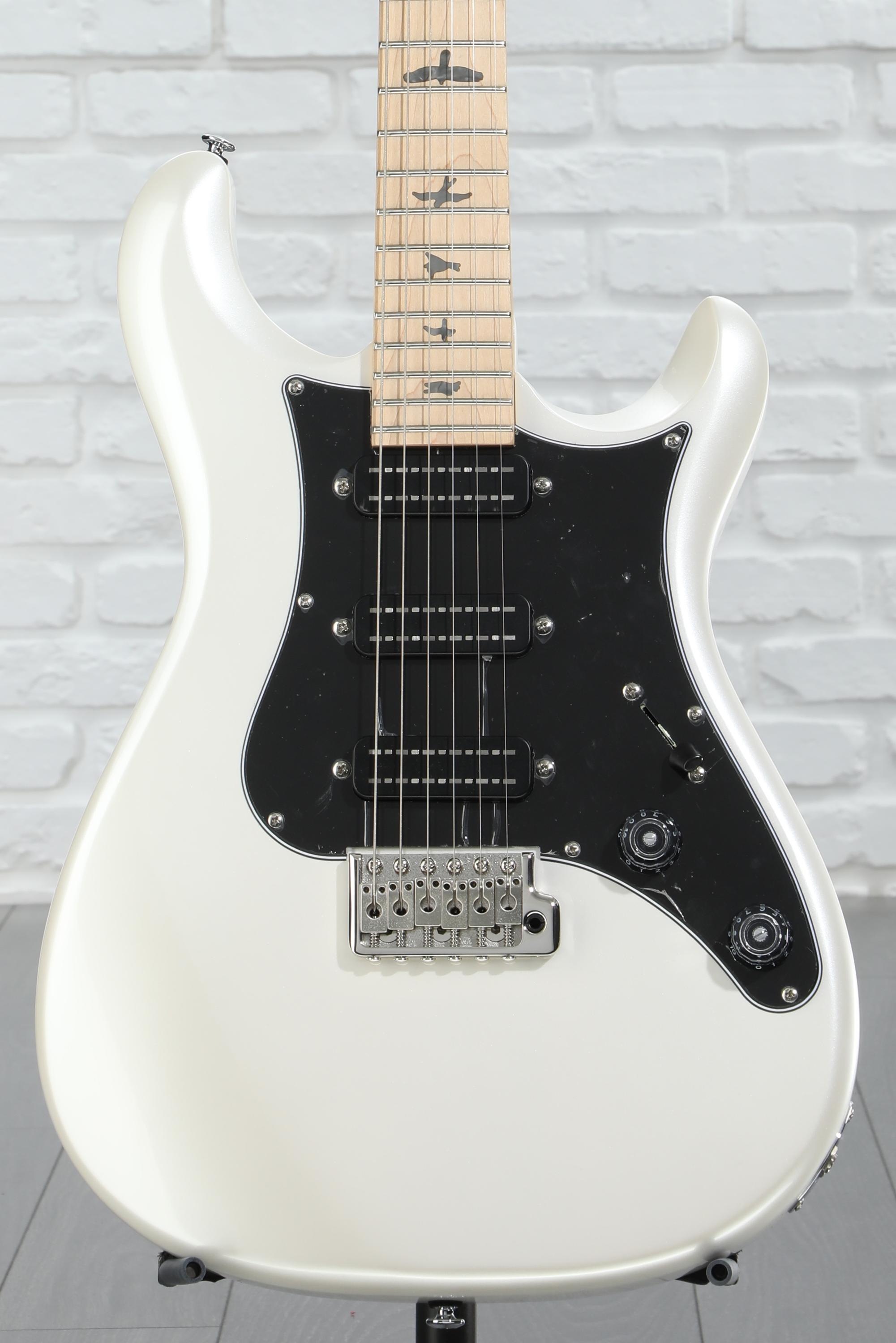 PRS SE NF 3 Electric Guitar - Pearl White with Maple