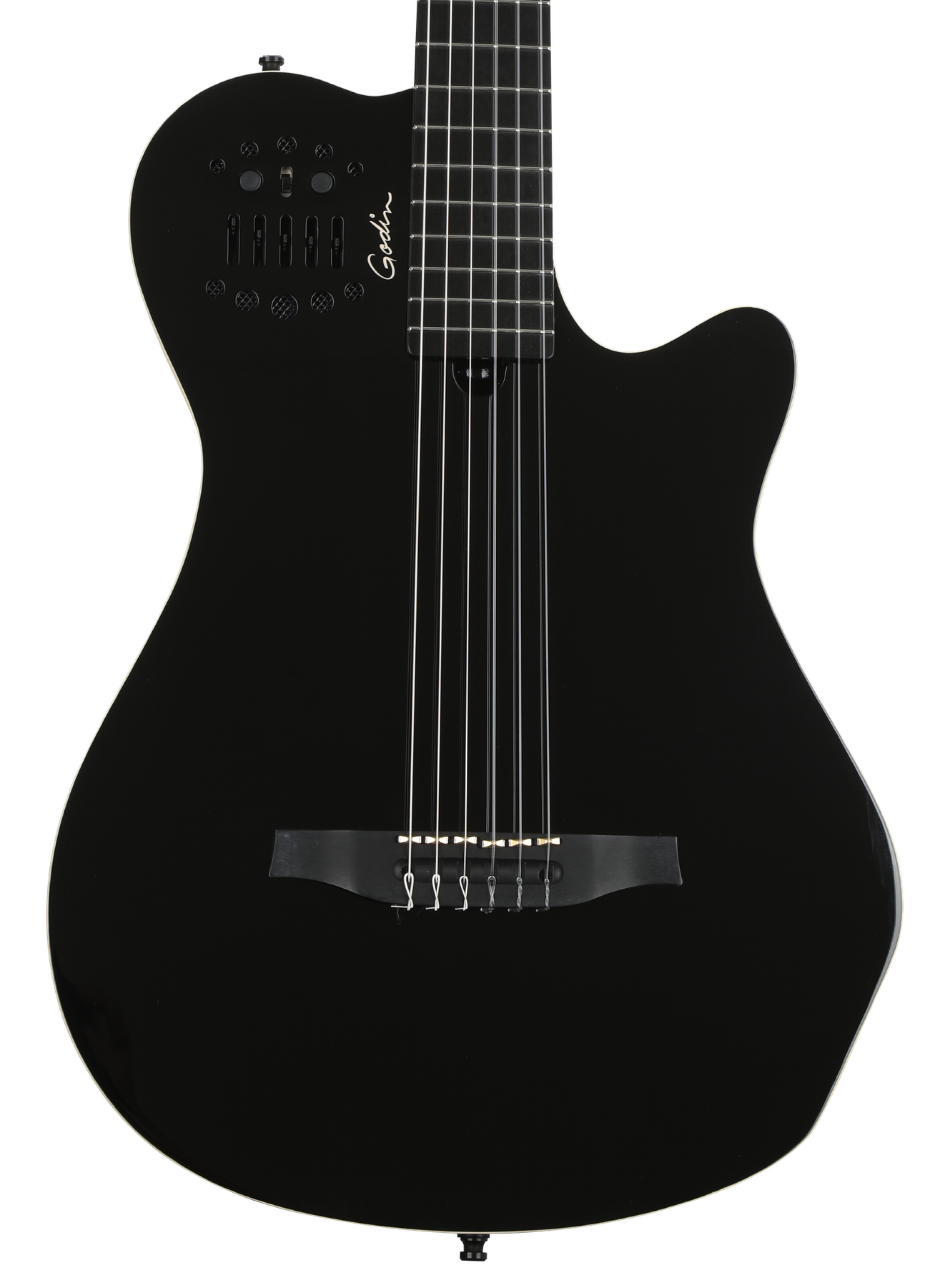 Godin ACS Grand Concert Nylon - Black | Sweetwater