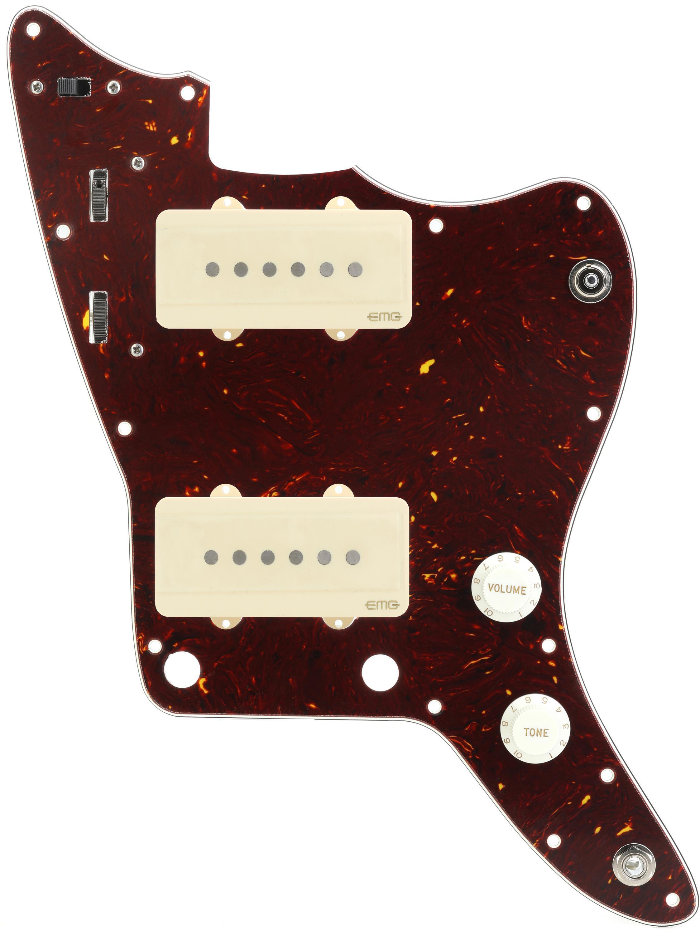 EMG JMaster Alnico V Pre-wired Pickguard - Ivory