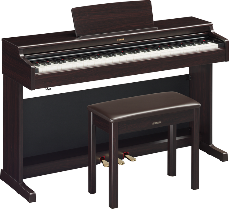 Yamaha YDP-165R アリウス現行モデル Yamaha Arius YDP-165R Digital Home Piano with Bench - Rosewood