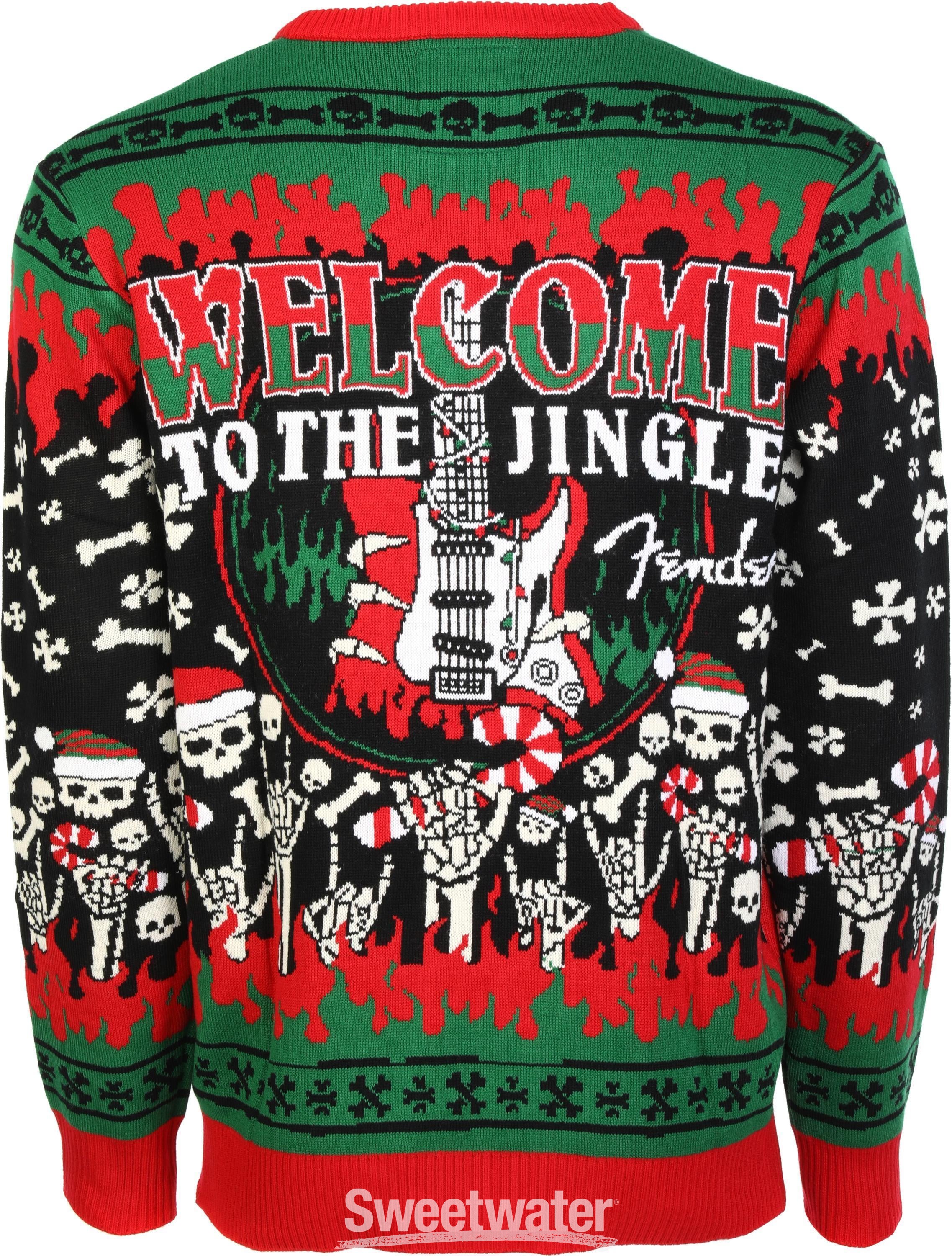 Fender Ugly Christmas Sweater 2024 Medium Sweetwater