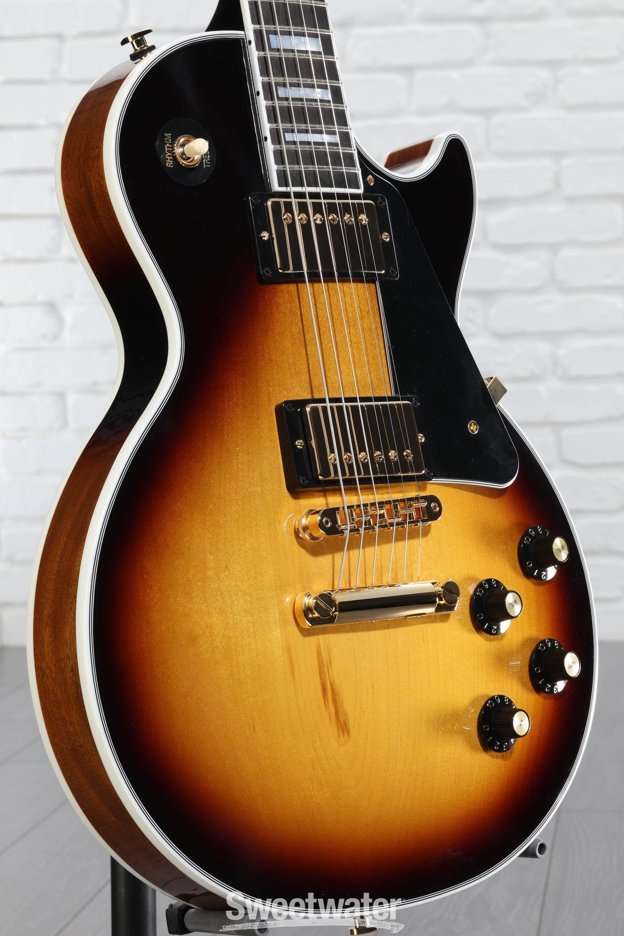 Gibson '70s Les Paul Custom Electric Guitar - Tobacco Burst