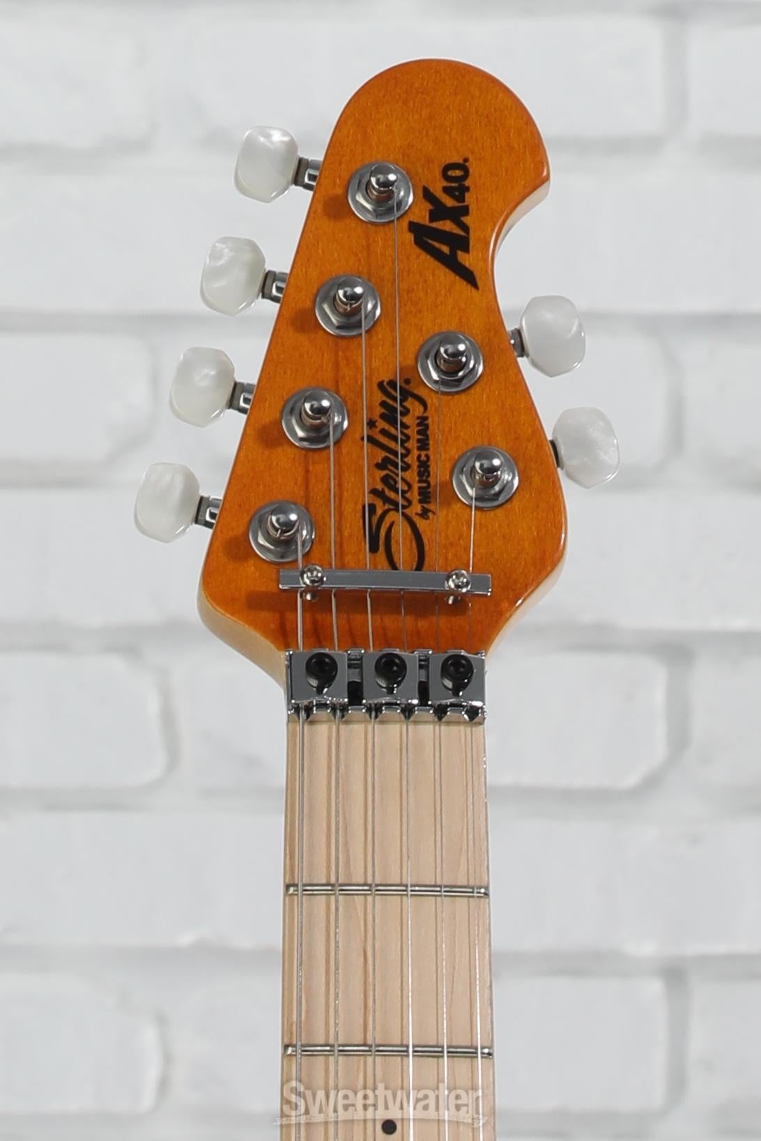 sterling by Music Man Axis トランスゴールド Sterling By Music Man Axis Quilted Maple Electric Guitar