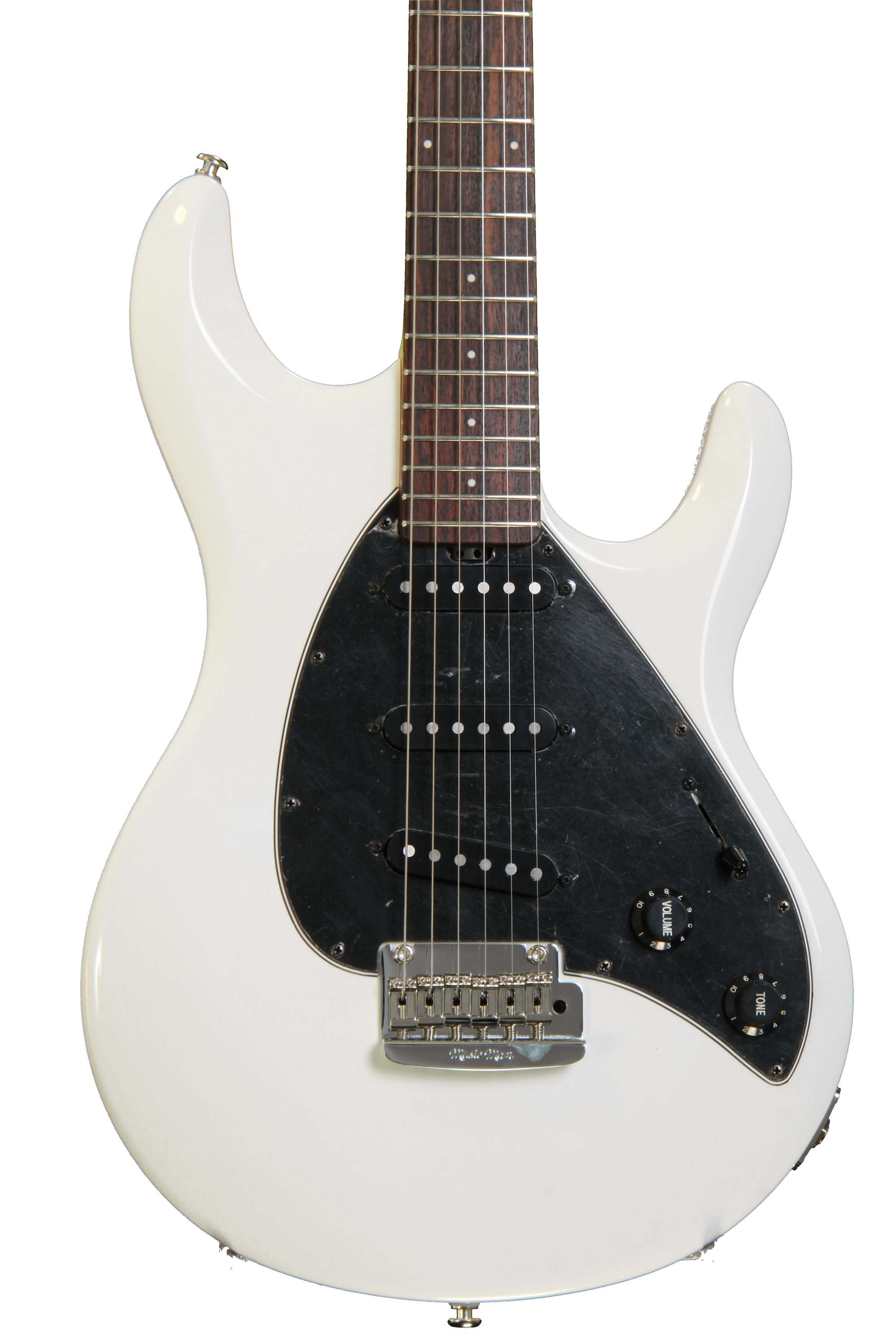 Ernie Ball Music Man Silhouette Special SSS Trem - White