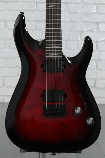 Schecter Omen Elite-6 Electric Guitar - Black Cherry Burst