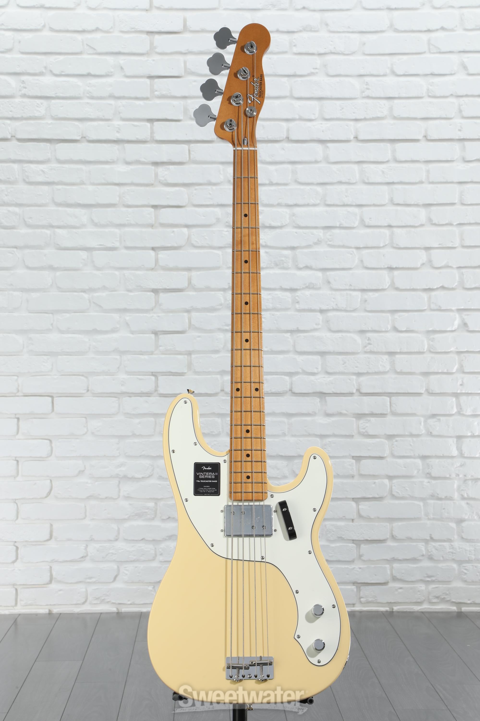 ベース FENDER Vintera II 70s Telecaster Bass Amazon.com: Fender Vintera II '70s Telecaster Bass - Surf