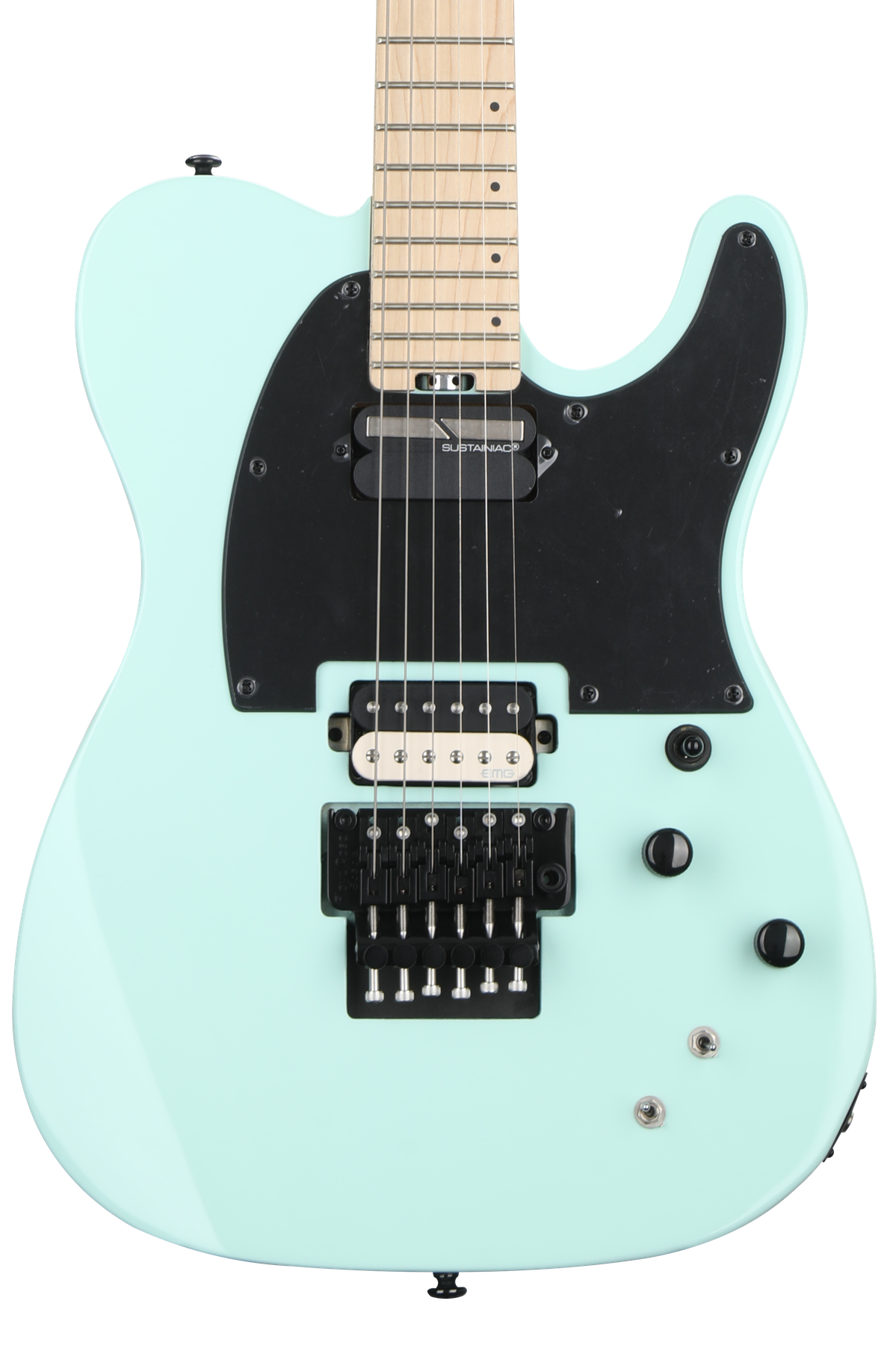 Schecter Sun Valley Super Shredder PT FR with Sustainiac - Sea