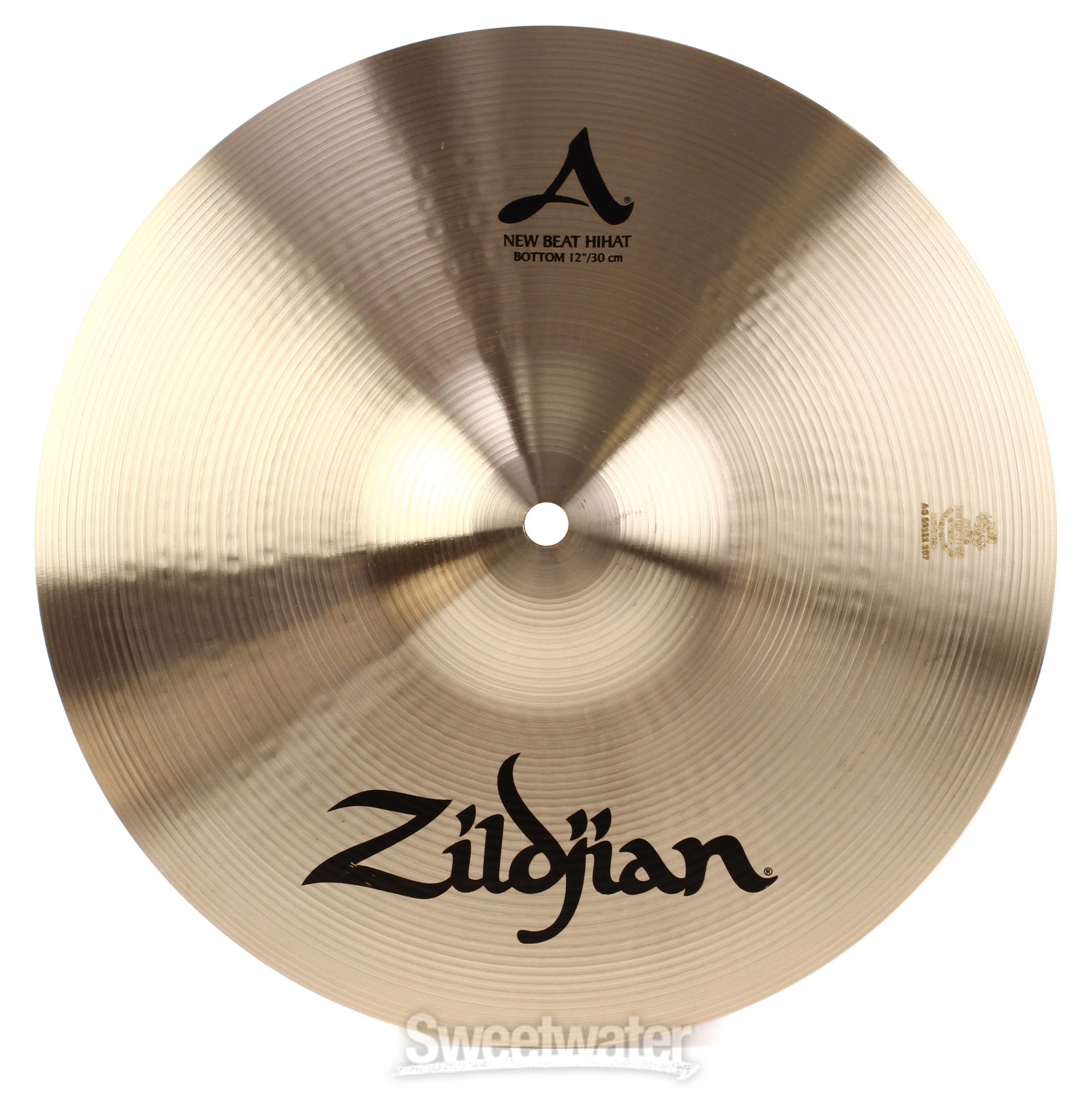 Zildjian 12 inch A Zildjian New Beat Hi-hat Cymbals