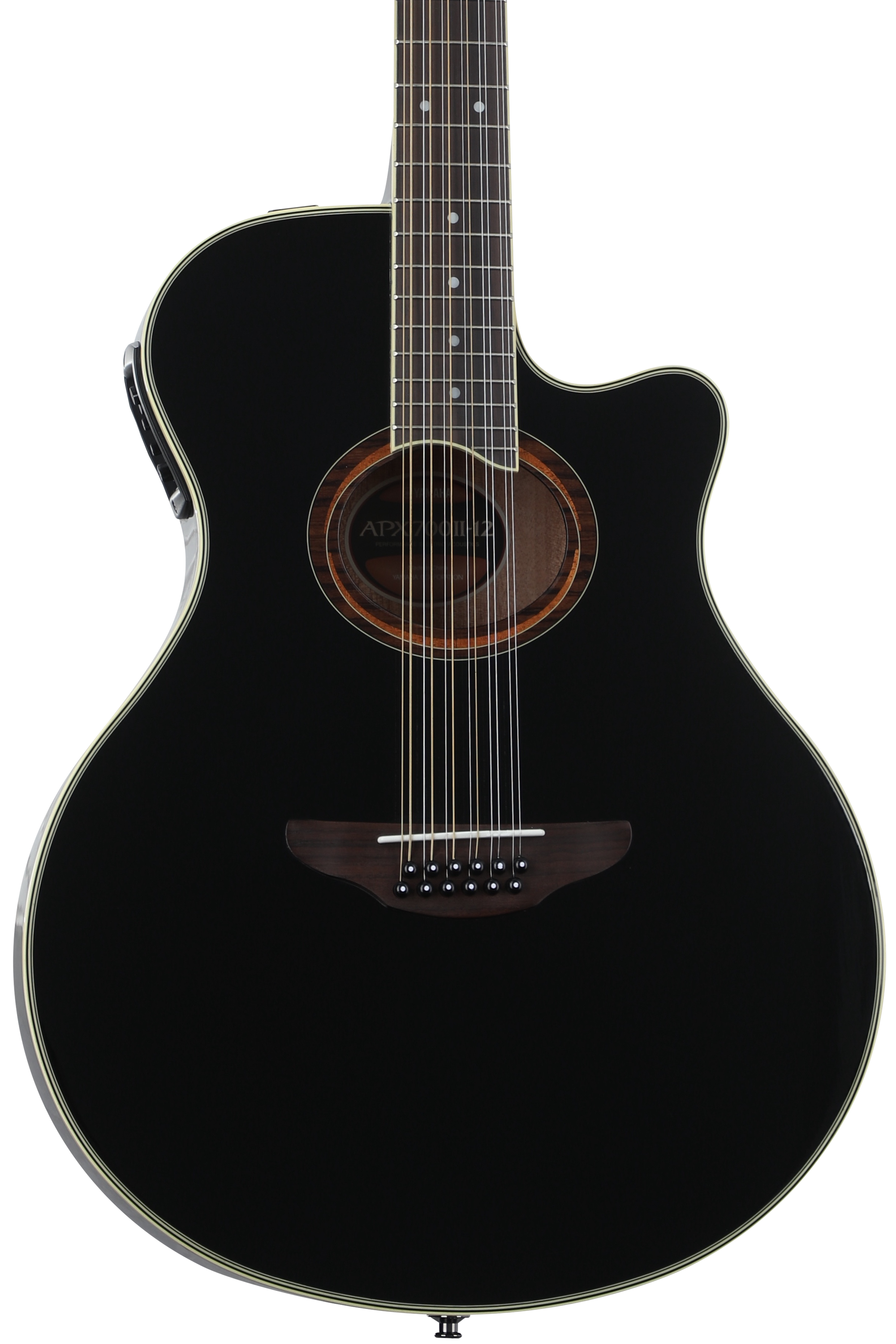Yamaha APX700II 12-string Acoustic-electric Guitar - Black