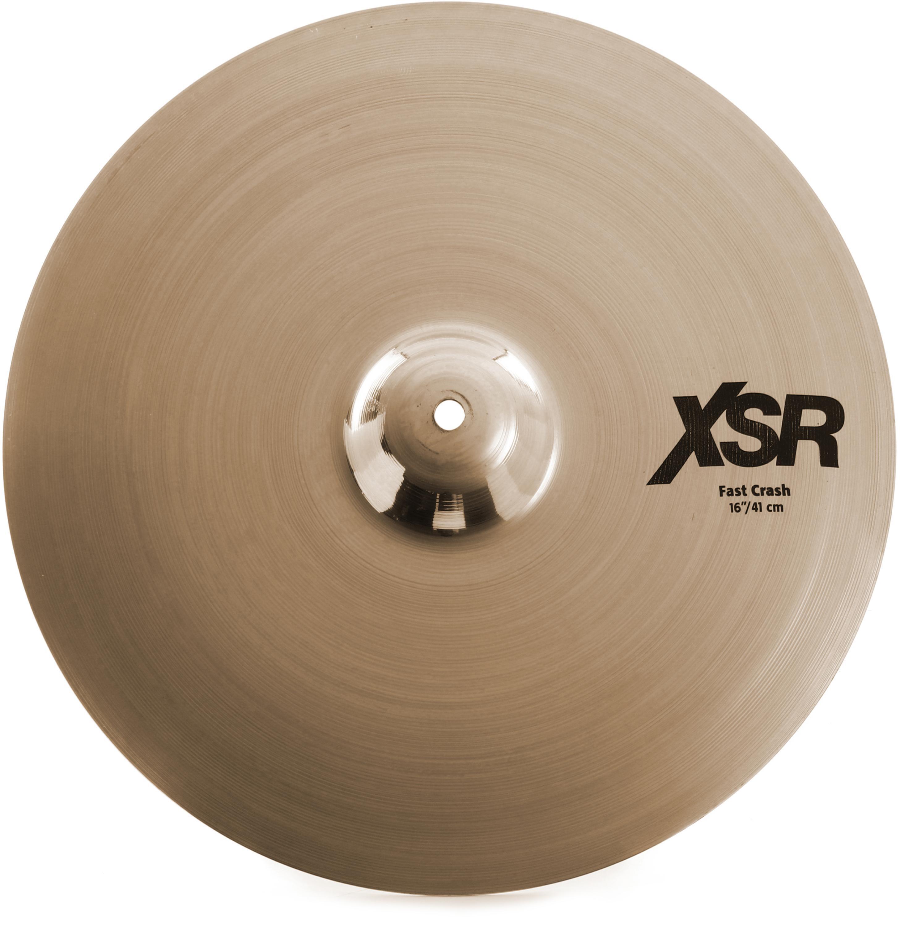 Sabian 16 inch XSR Fast Crash Cymbal | Sweetwater