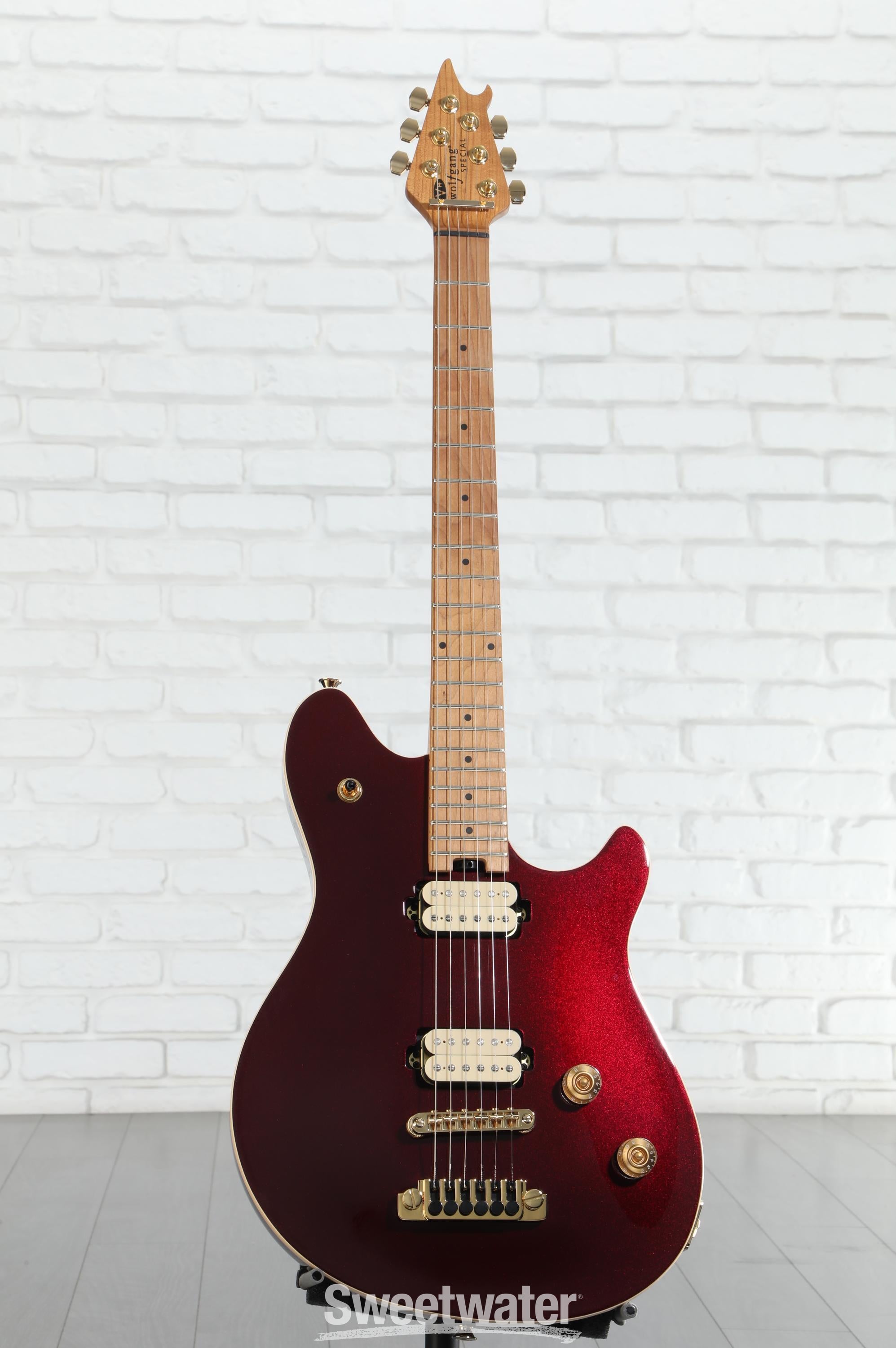 EVH Wolfgang Special Tuna-Matic Electric Guitar - Oxblood | Sweetwater