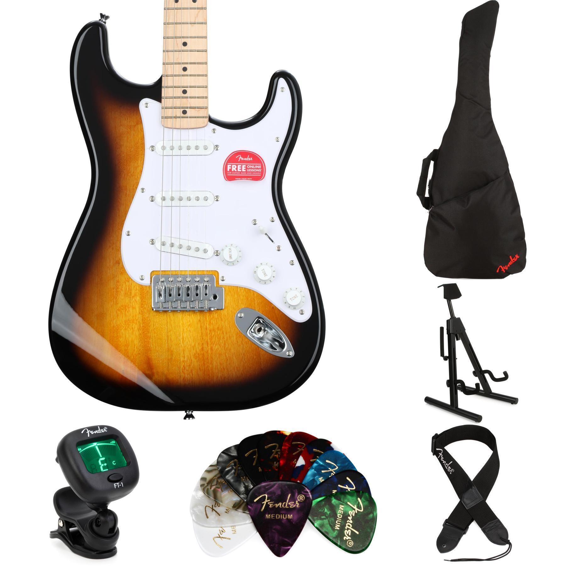 Squier Sonic Stratocaster Electric Guitar - 2-color Sunburst