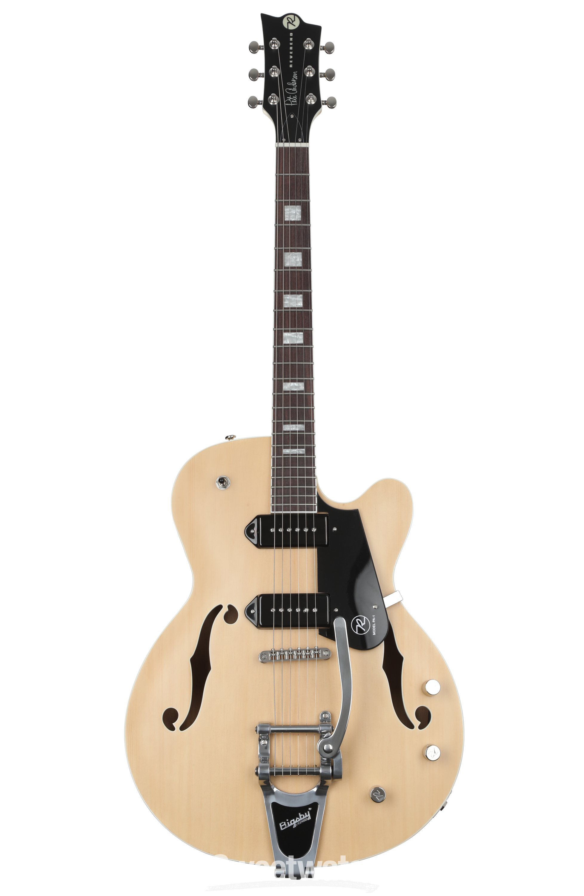 Reverend Pete Anderson PA-1 Hollowbody Electric Guitar