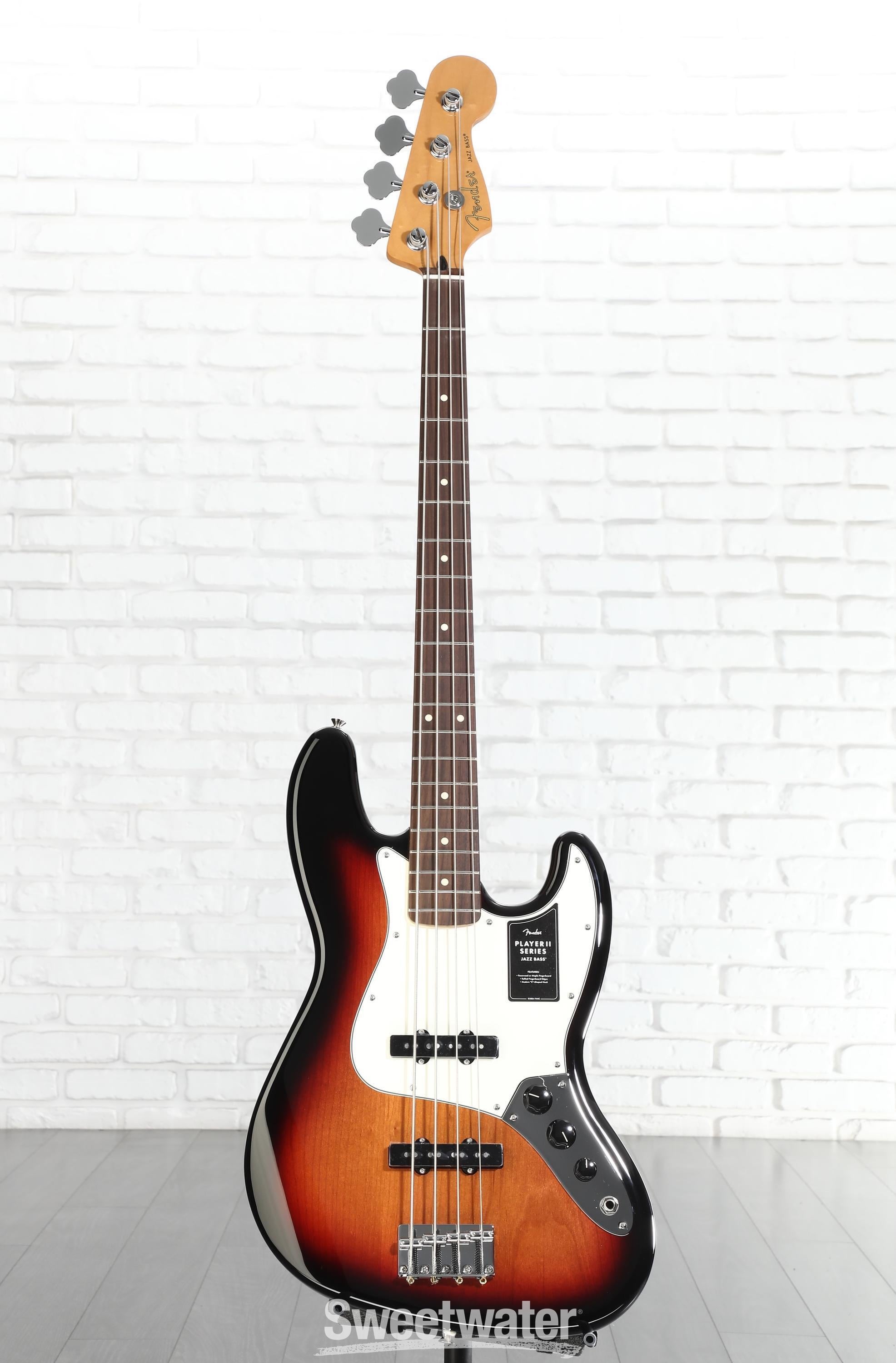 Fender Player II Jazz Bass - 3-color Sunburst with Rosewood