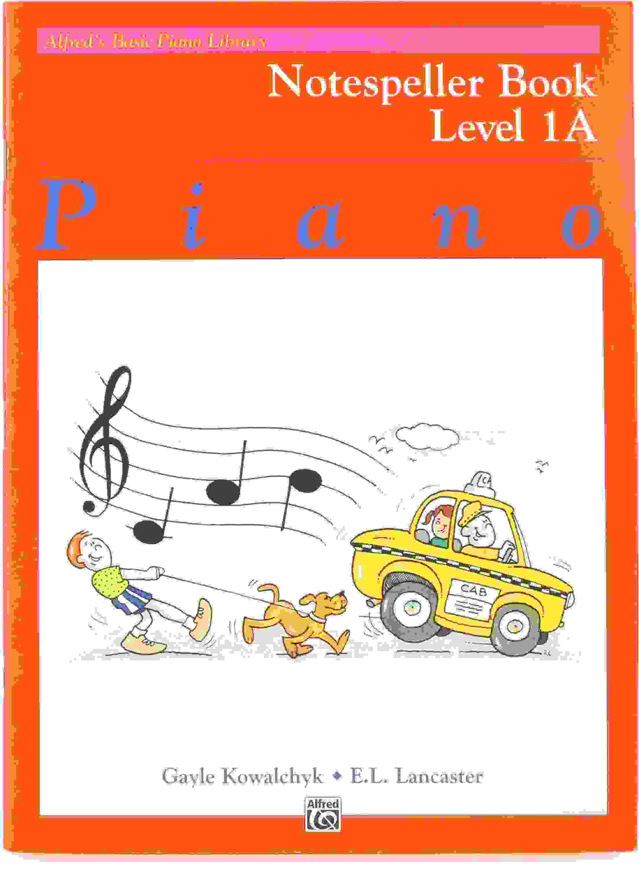 Alfred Basic Piano Library - Notespeller Book 1A | Sweetwater