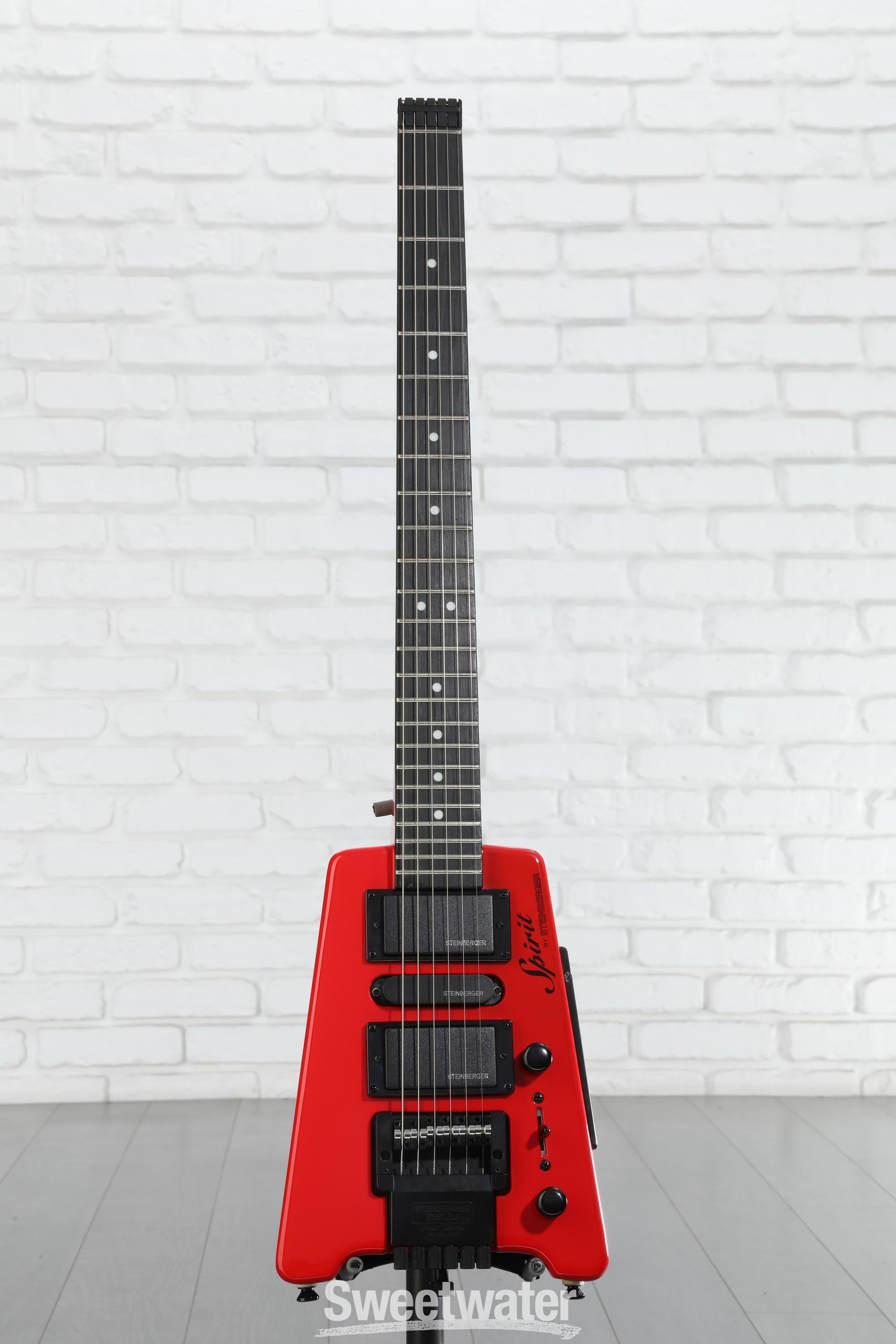 Steinberger Spirit GT-PRO Deluxe Electric Guitar - Hot Rod Red