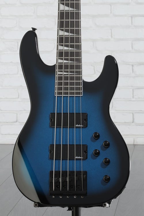 Jackson Concert Bass JS3V - Metallic Blue Burst
