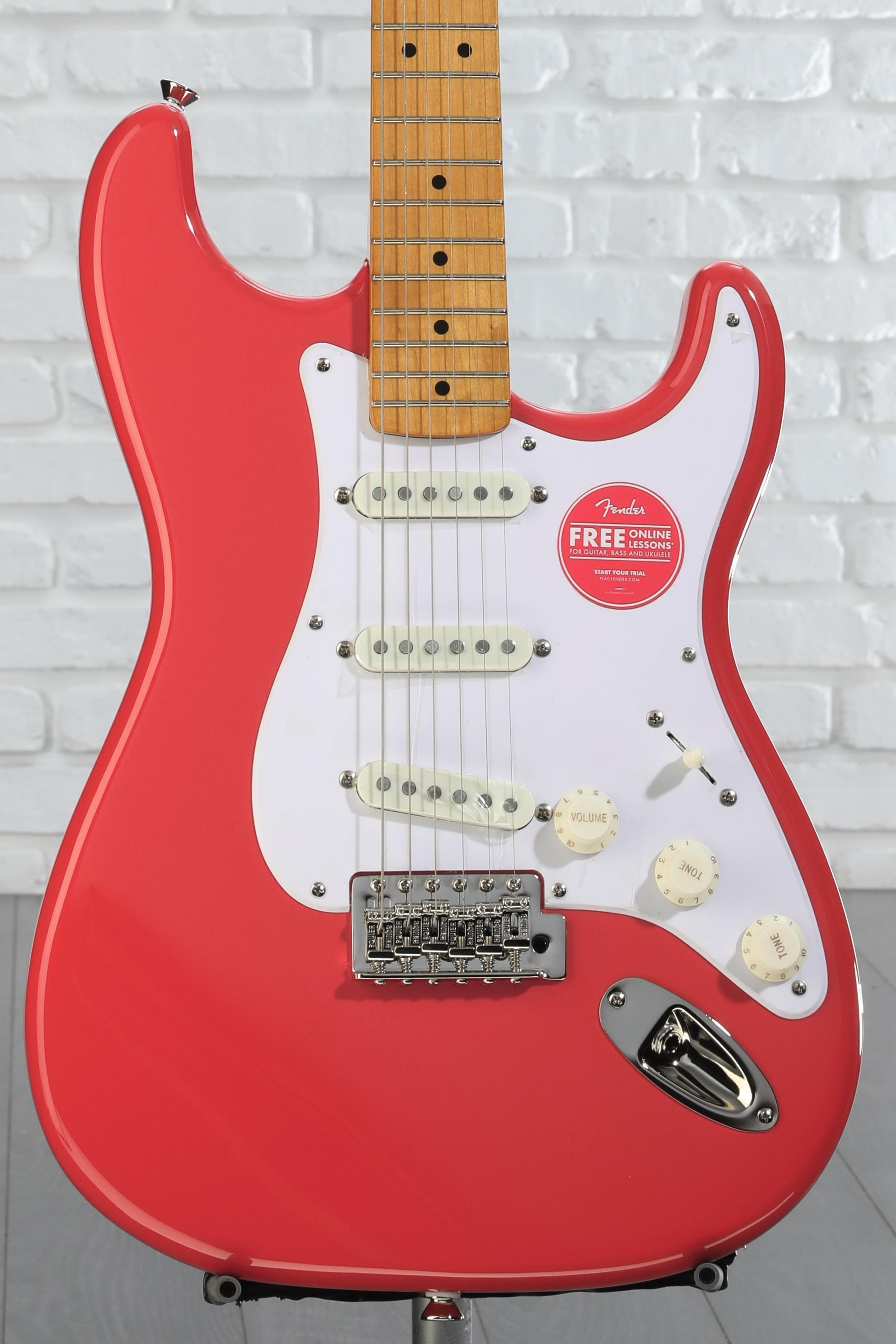 ベース Squier classic vibe PB Fiesta Red DISC Squier by
