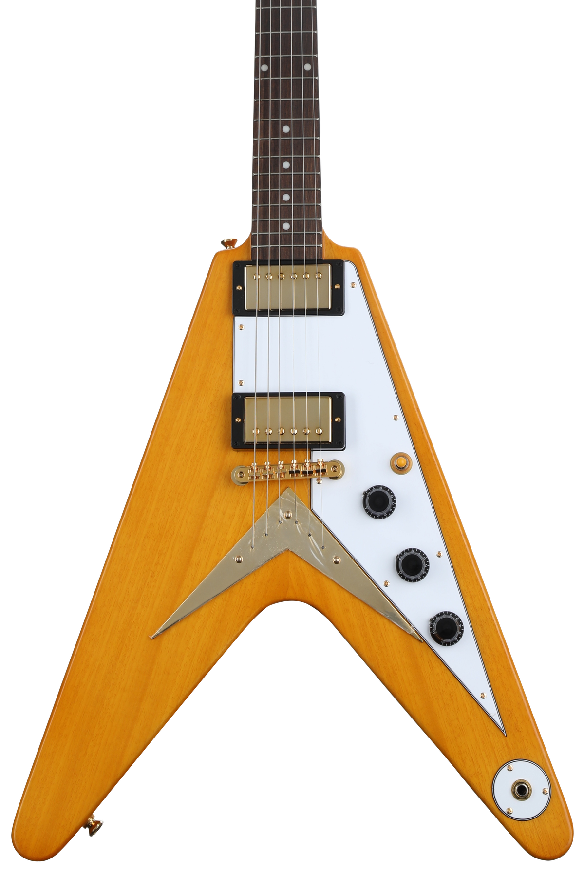 Epiphone 1958 Korina Flying V Electric Guitar - Natural