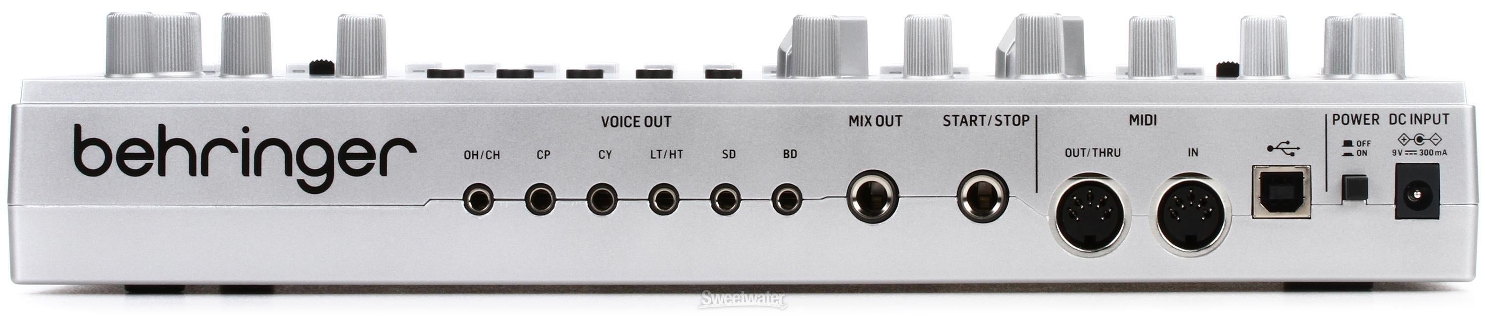 Behringer TD-3 RD-6 SR シルバー ベリンガー BEHRINGER TD-3-SR アナログベースマシン シルバー 送料無料