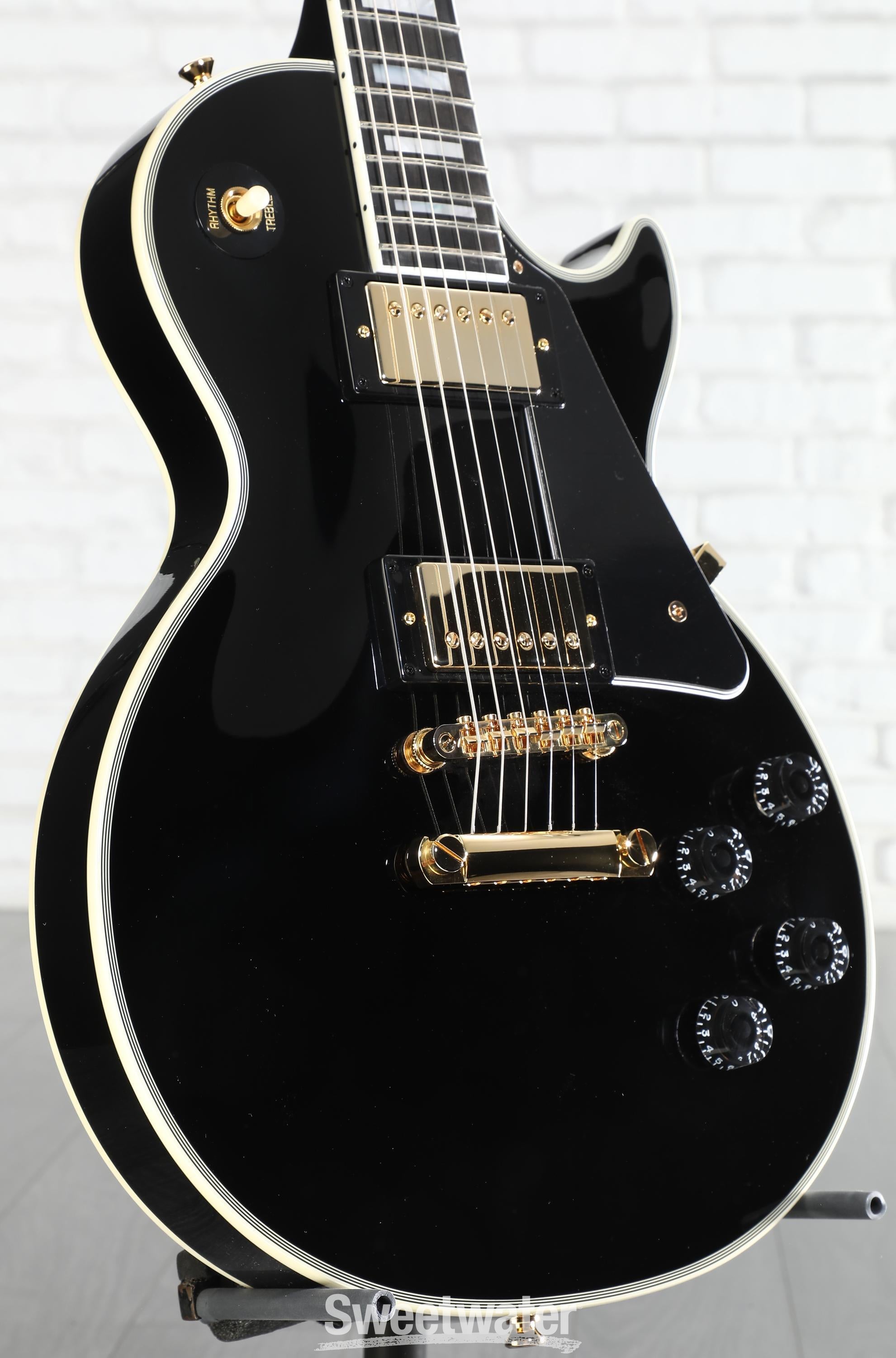 Epiphone Inspired by Gibson Custom Les Paul Custom Electric Guitar