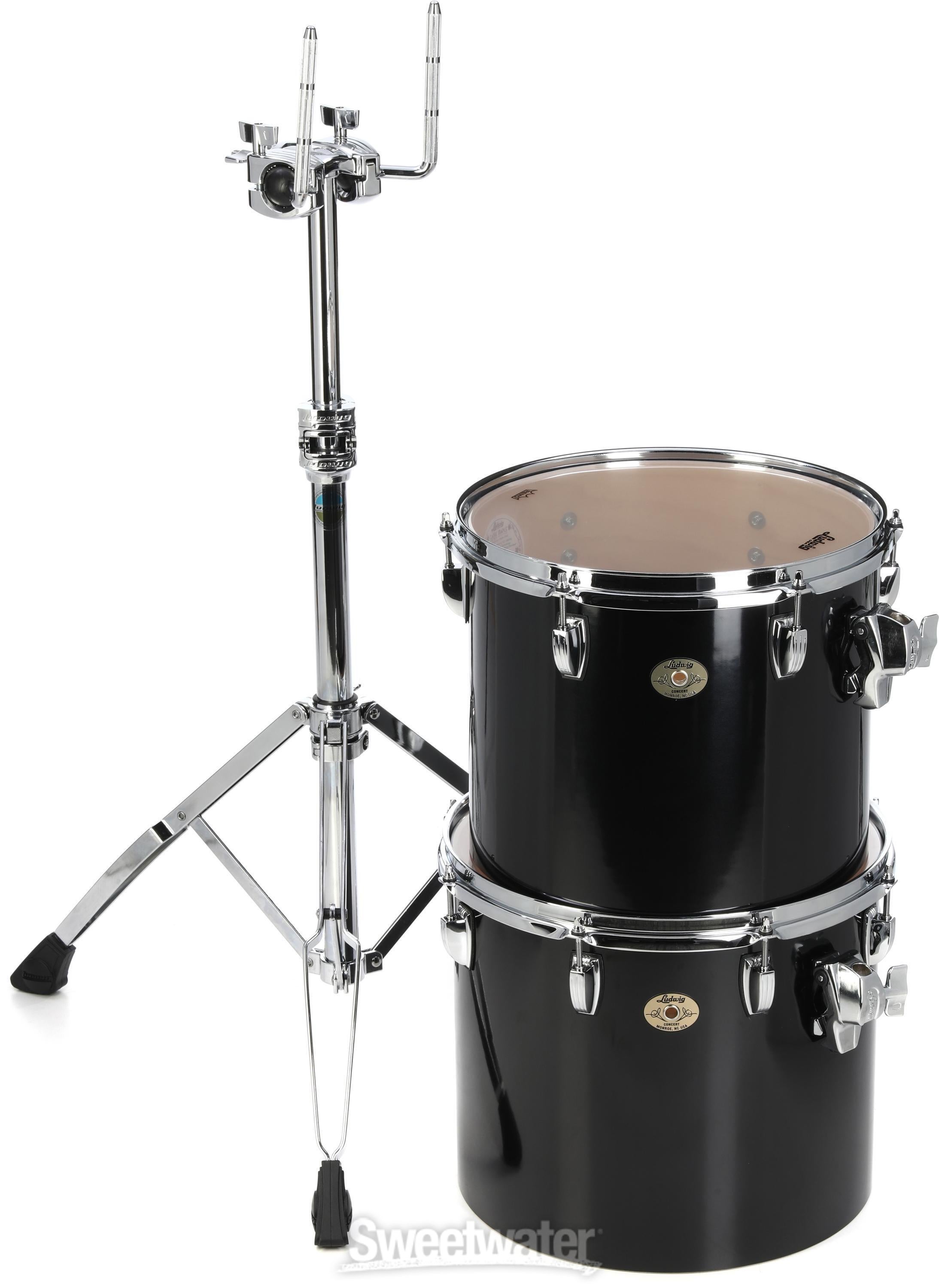Ludwig Single-headed Concert Tom Set - 13 inches and 14