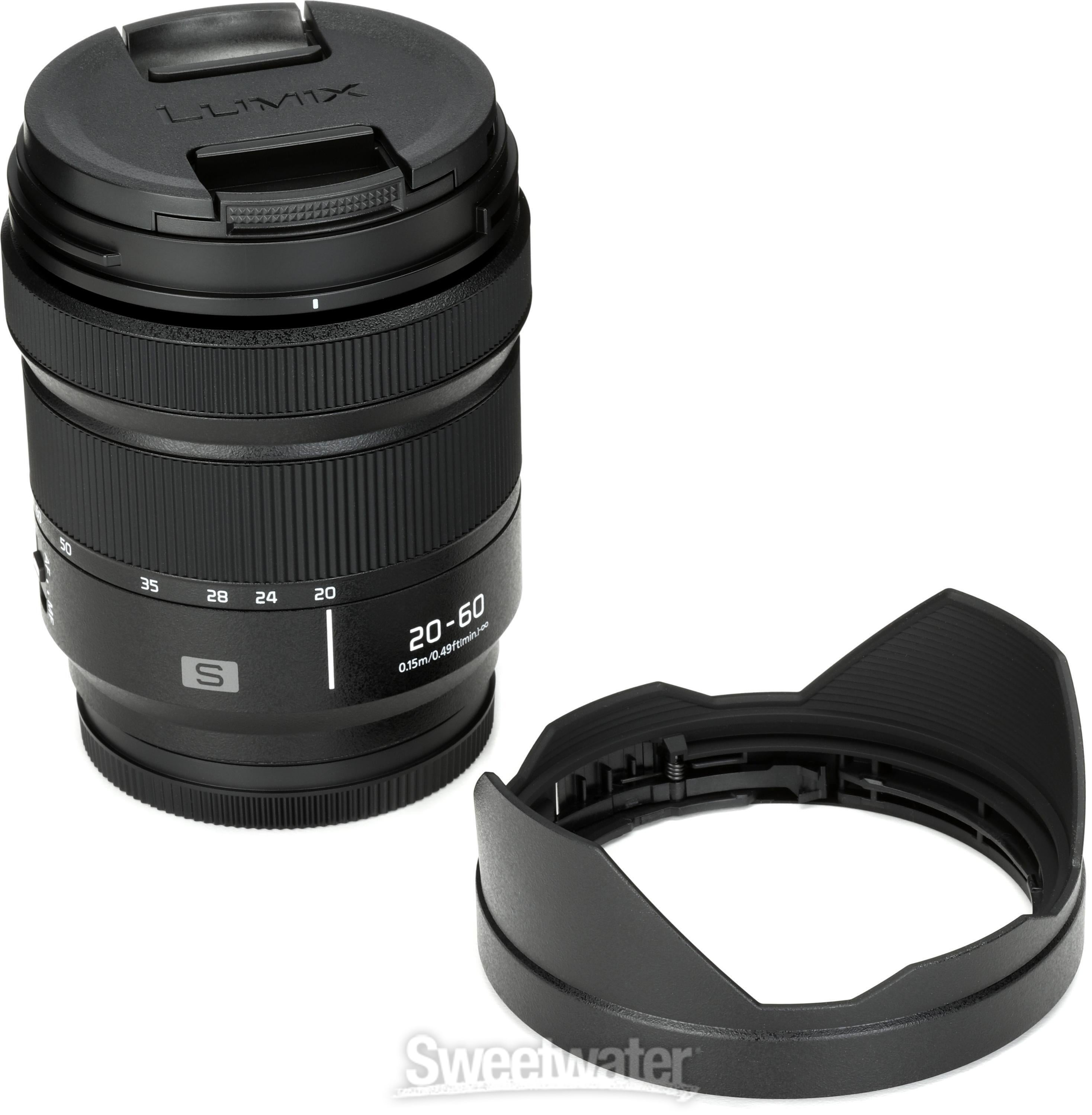 Panasonic S-R2060 Lumix S 20-60mm f/3.5-5.6 Lens | Sweetwater